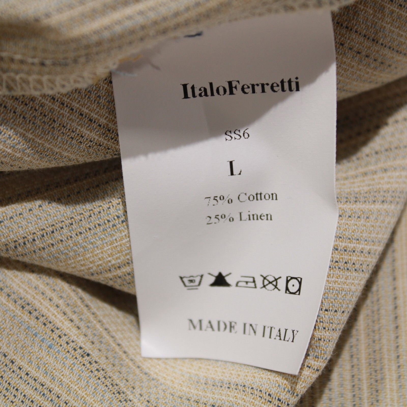 Other Italo Ferretti New with tags Shirt Size L US In Beige Size US L / EU 52-54 / 3 - 5 Thumbnail