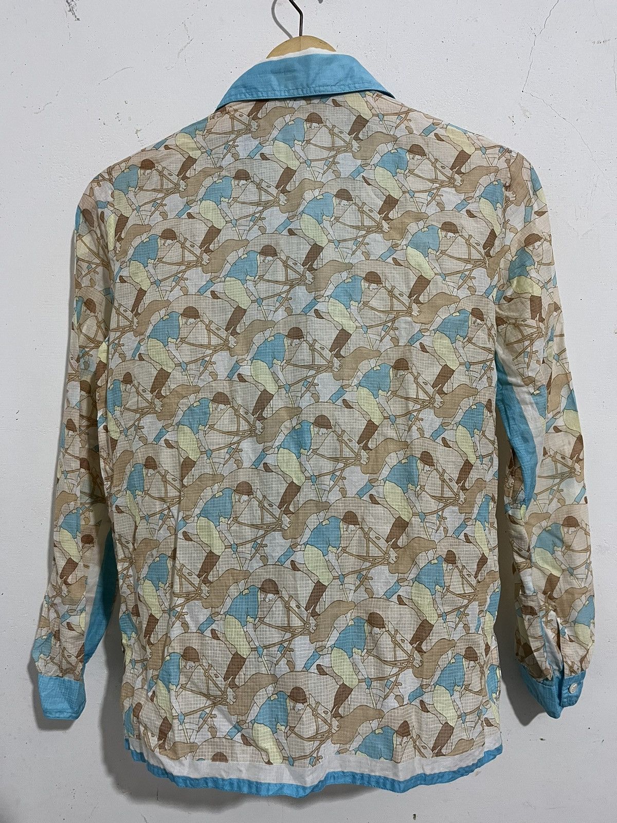 Hermes Vintage hermes shirt Size M / US 6-8 / IT 42-44 - 2 Thumbnail