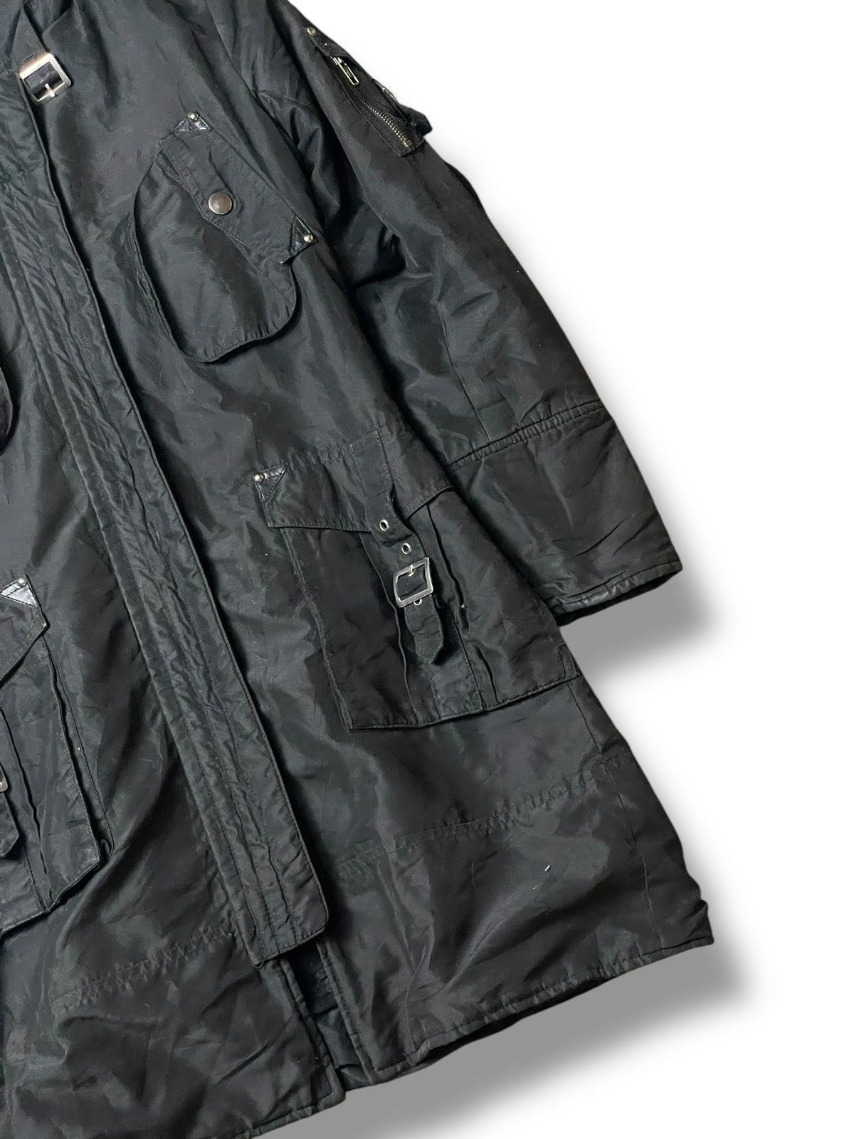 If Six Was Nine × Japanese Brand × Le Grande Bleu (L.G.B.) Japanese Brand Fur Hooded Multipocket Jacket (105) Size US XXS / EU 40 - 4 Thumbnail