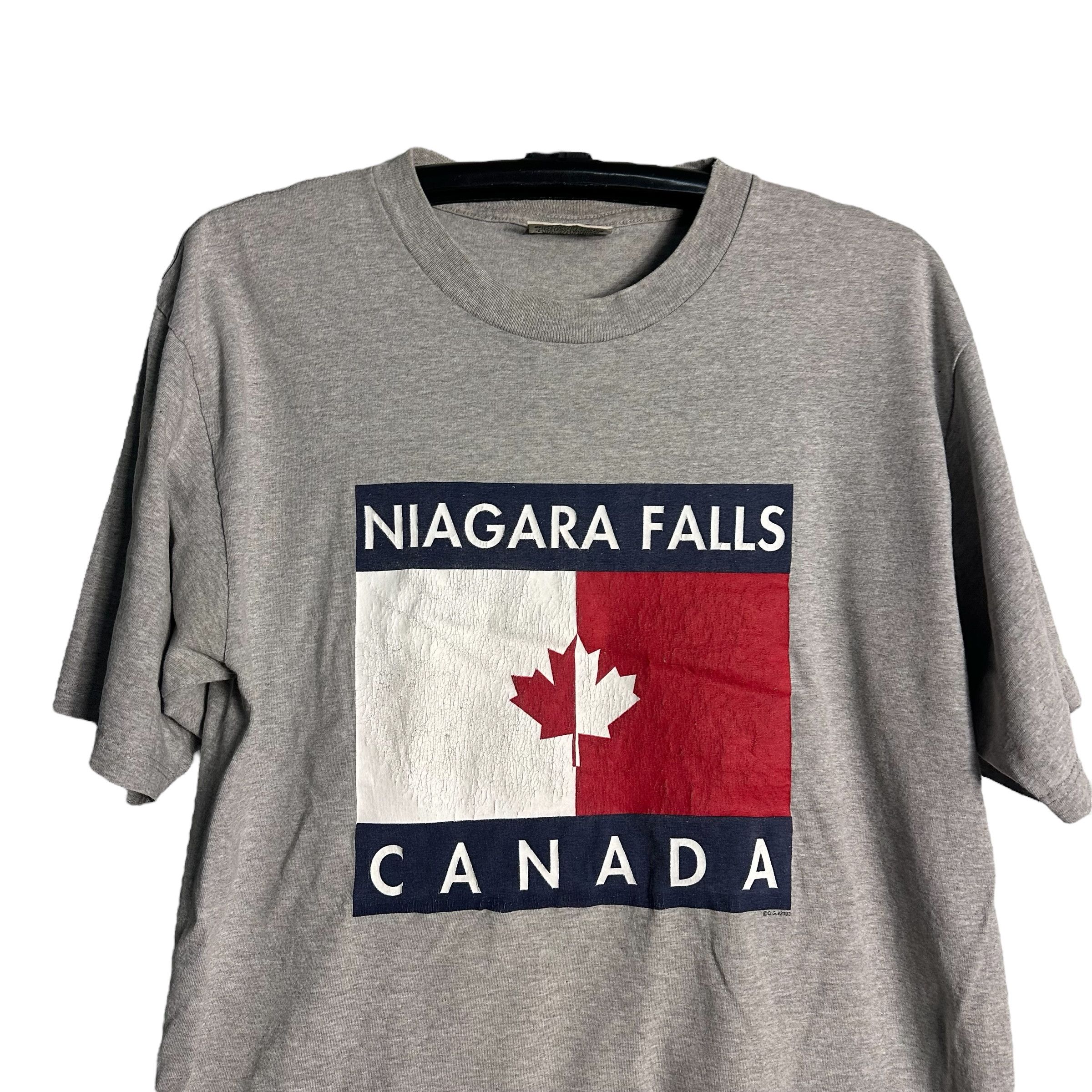 Vintage 🔥RARE🔥Vintage Niagara Falls Canada OVP T-shirt Size US L / EU 52-54 / 3 - 2 Thumbnail