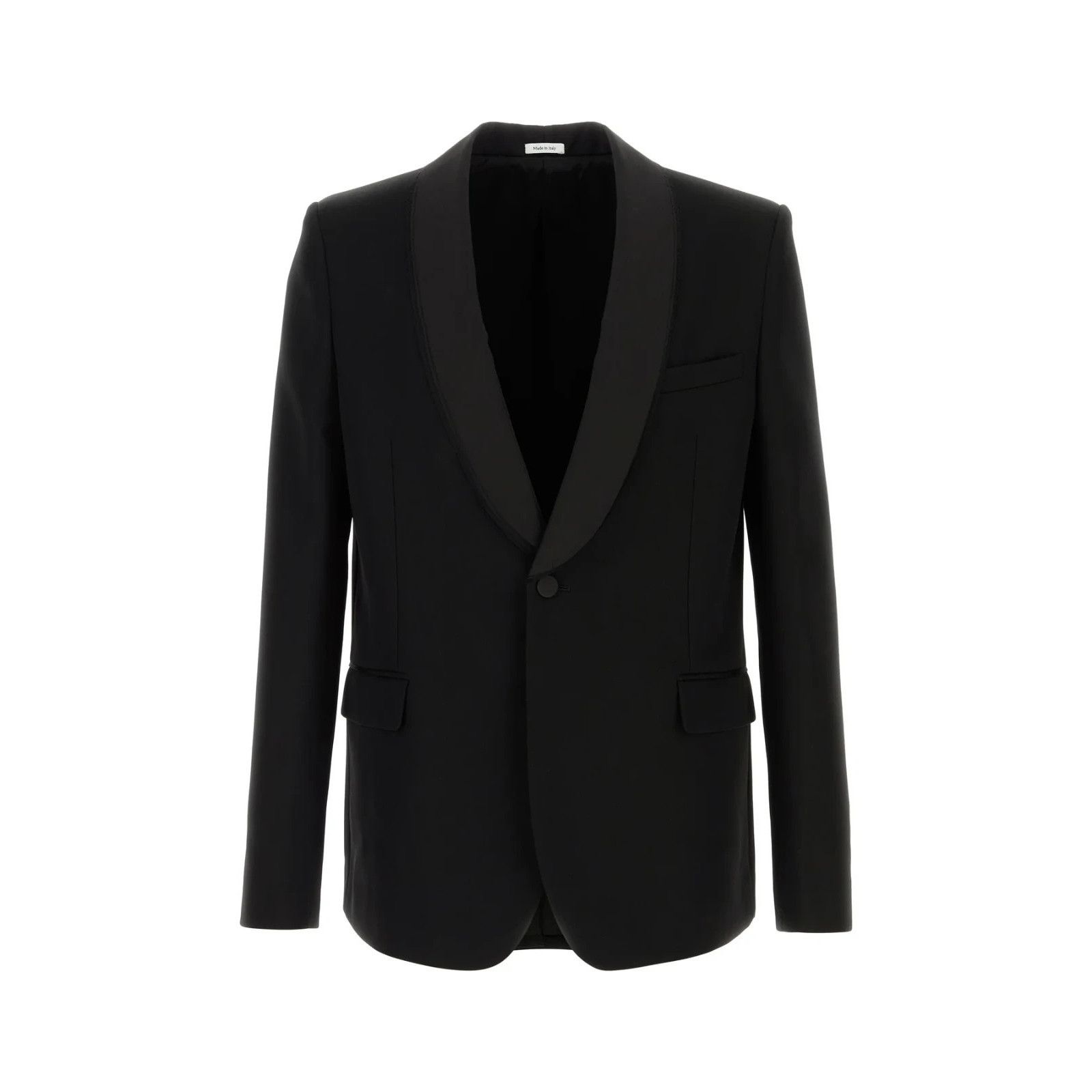 Alexander McQueen ALEXANDER MCQUEEN Black Wool Blazer New & Authentic (Men's s Size US M / EU 48-50 / 2 - 1 Thumbnail