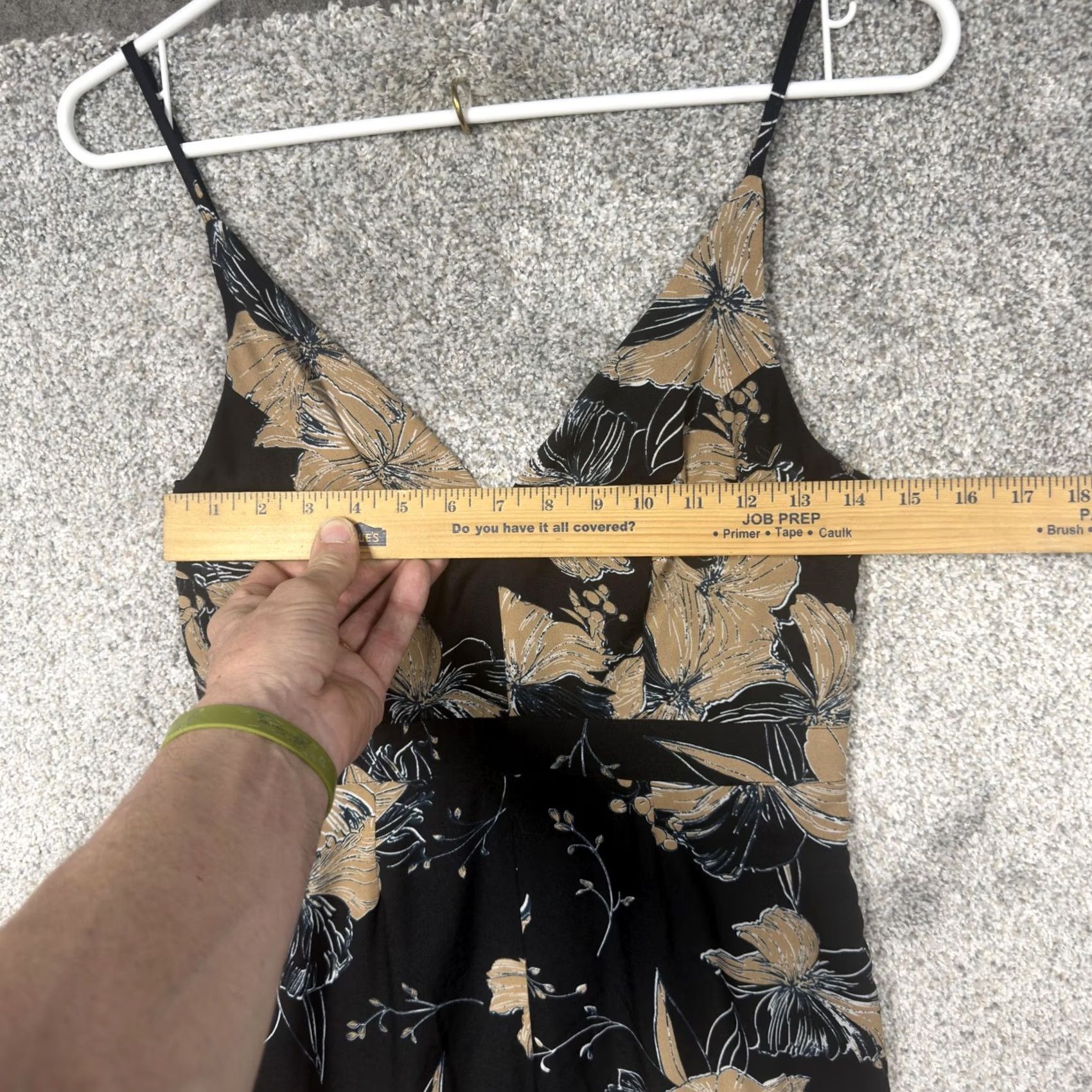 Lulus Lulus Maxi Dress S Brown Floral Mermaid Romantic Resort Feminine Flowy Elegant Size S / US 4 / IT 40 - 2 Thumbnail