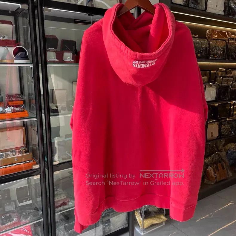 Vetements VETEMENTS Loose Fit Hoodie Size US S / EU 44-46 / 1 - 2 Thumbnail