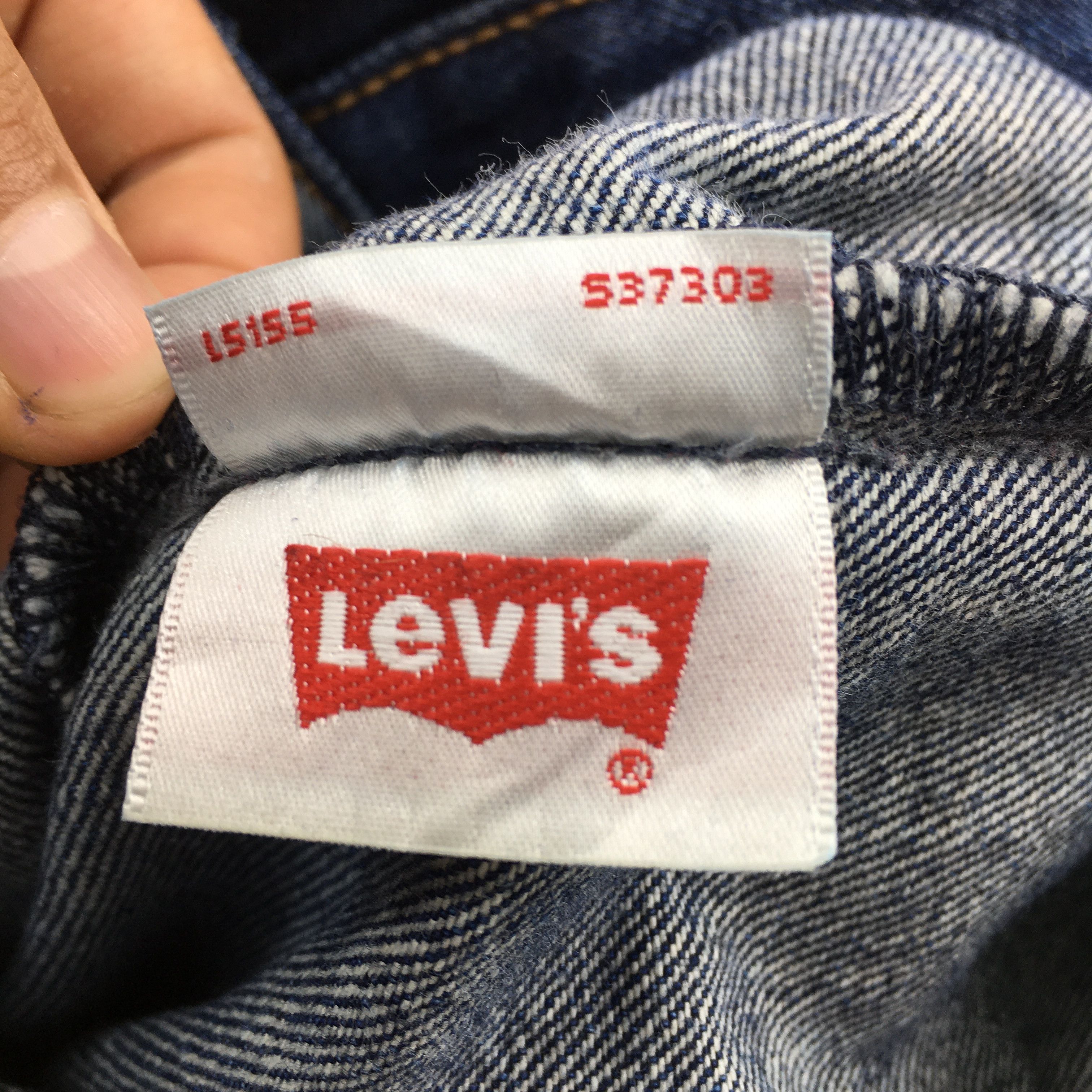 Levi's Size 29x32 Vintage 90s Levi's 501 Splash Stonewash S47 Size US 33 - 12 Thumbnail