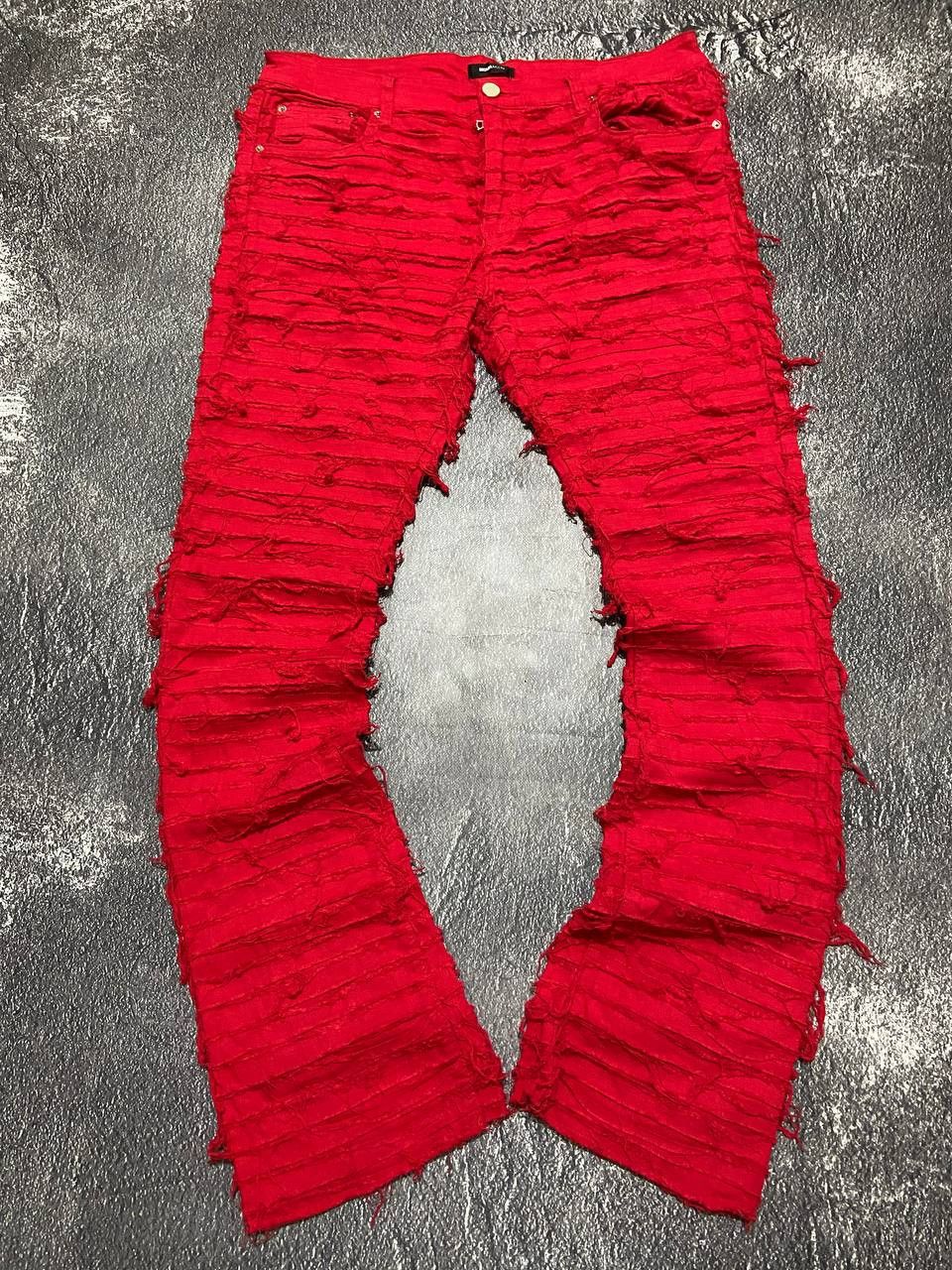 Hysteric Glamour Hysteric Glamour flared pants with torn texture Size US 37 - 1 Thumbnail