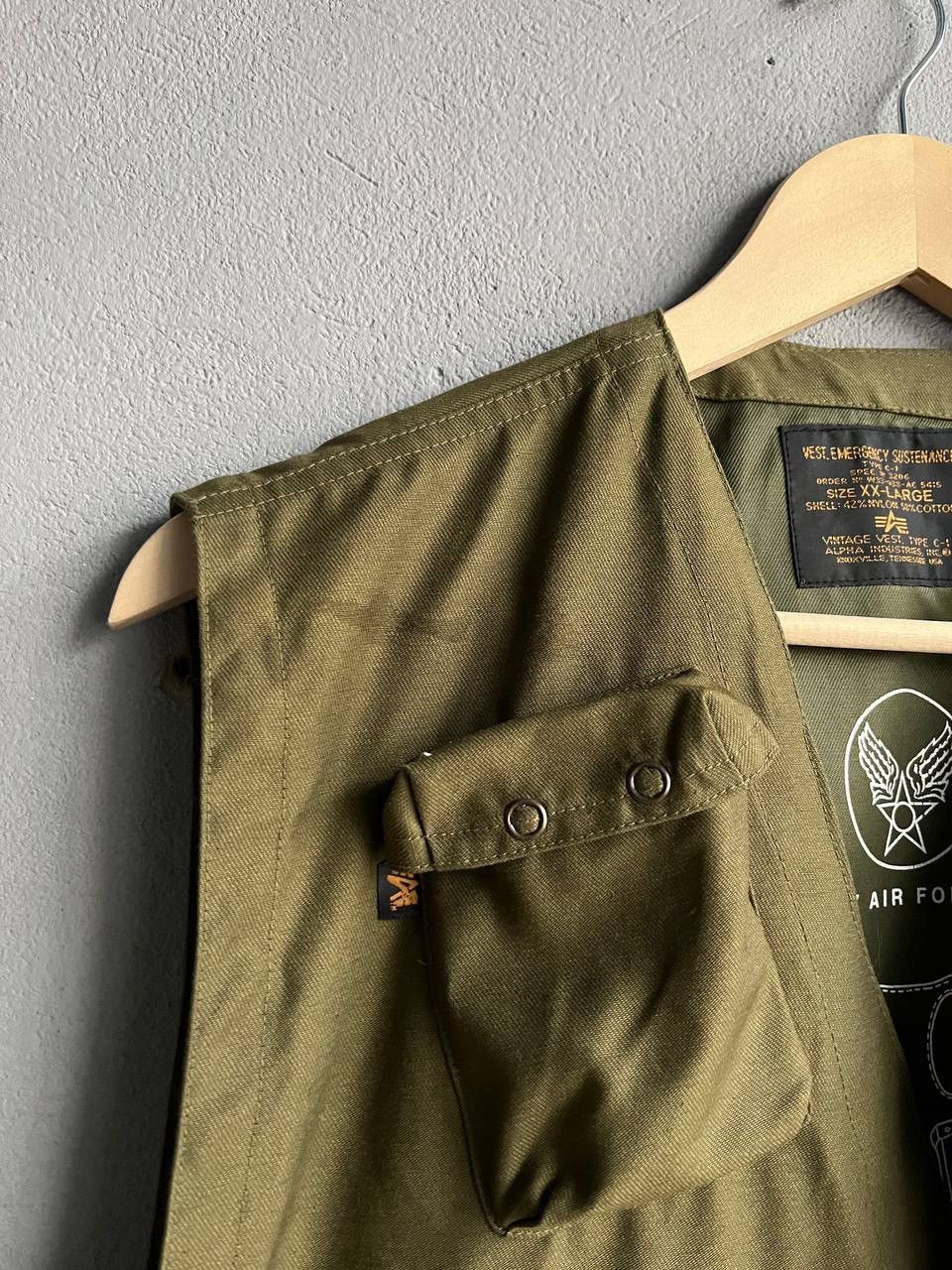 Alpha Industries alpha industries military vest rare Size US XXL / EU 58 / 5 - 3 Thumbnail