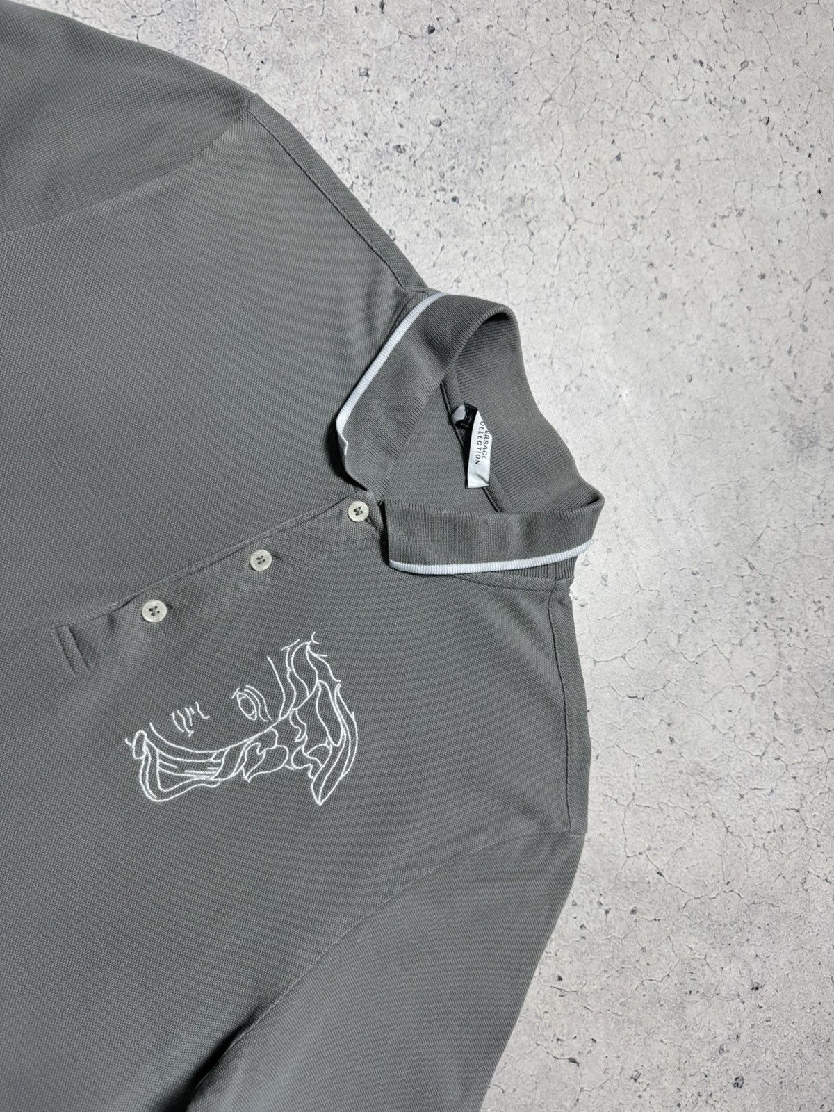 Versace Versace Collection Luxury Polo Shirt Vintage Big Logo Size US L / EU 52-54 / 3 - 4 Thumbnail