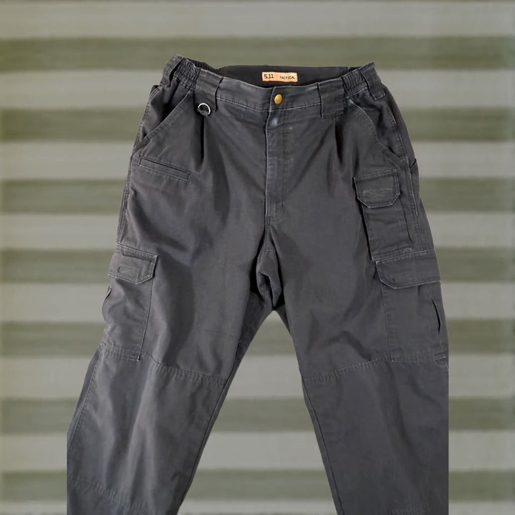 Vintage 5.11 Tactical Taclite Pro Pants Mens 32x28 Blue Outdoor Ripstop Workwear Cargo Pant Mens Blue 5.11 Size US 32 / EU 48 - 1 Thumbnail