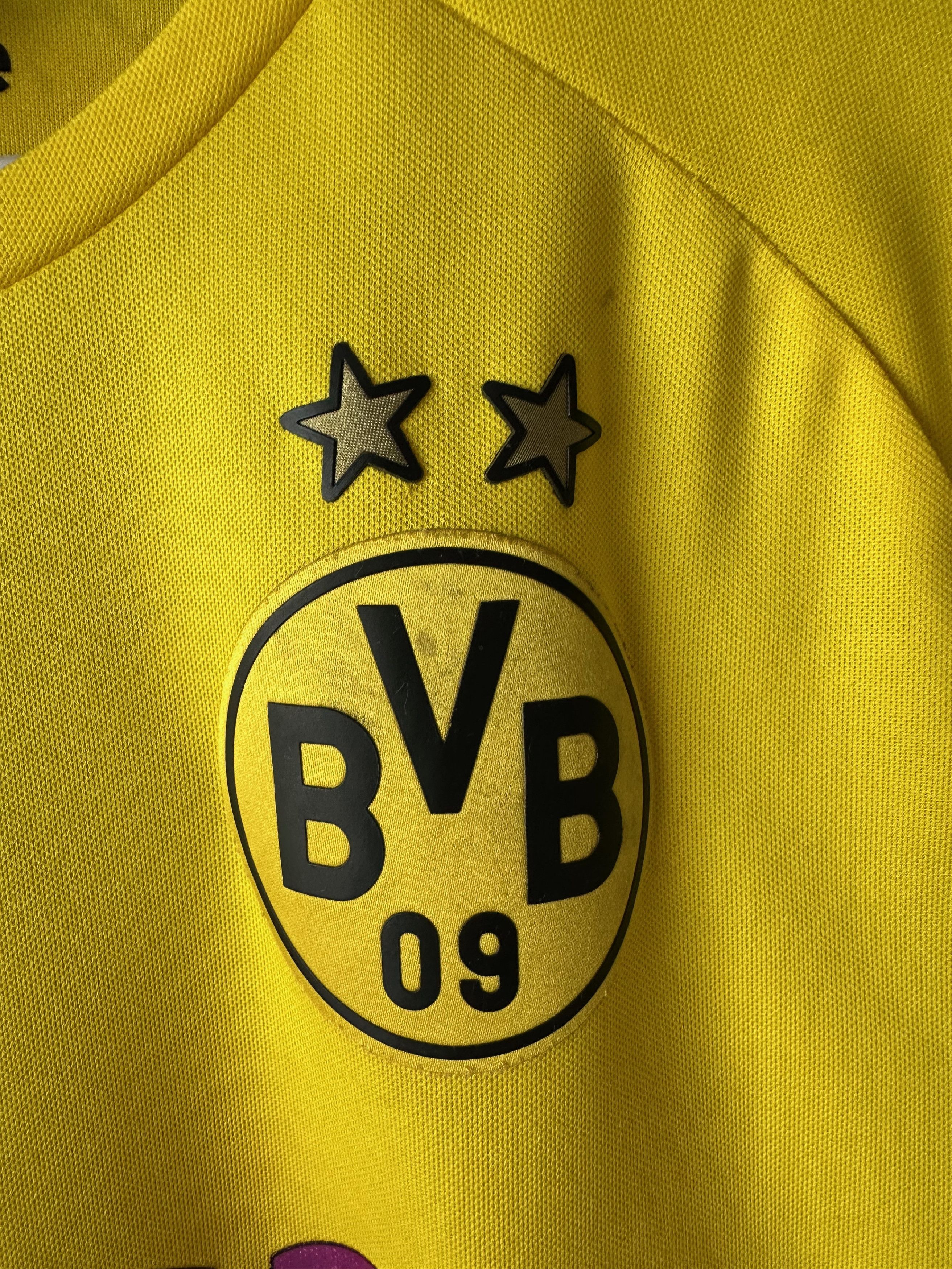 Puma 2014 Puma BVB Borussia Dortmund Home Jersey Soccer Size US S / EU 44-46 / 1 - 3 Thumbnail