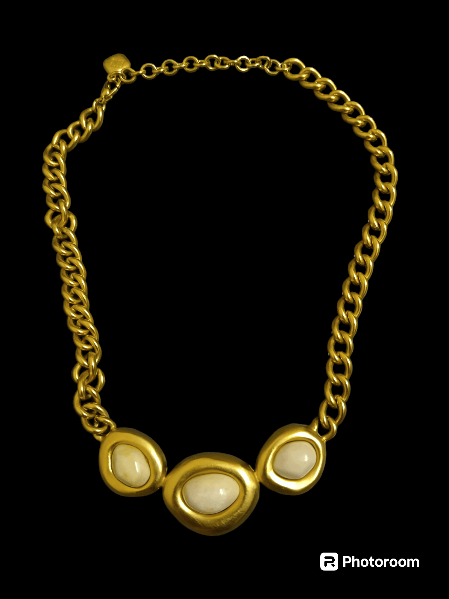 image of Oggrail Vintage Givenchy Necklace in Gold, Women's