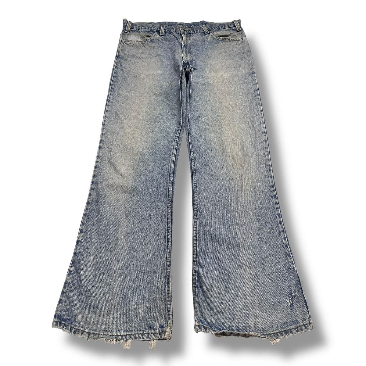 Levi's Levis 646 Vintage 70's Hidden Tag Orange Tab With Wide Flare Size US 35 - 1 Thumbnail