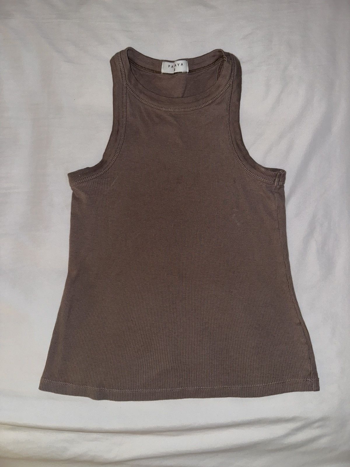 Other Basic Ribbed Sleeveless Tank Top Size S / US 4 / IT 40 - 1 Thumbnail