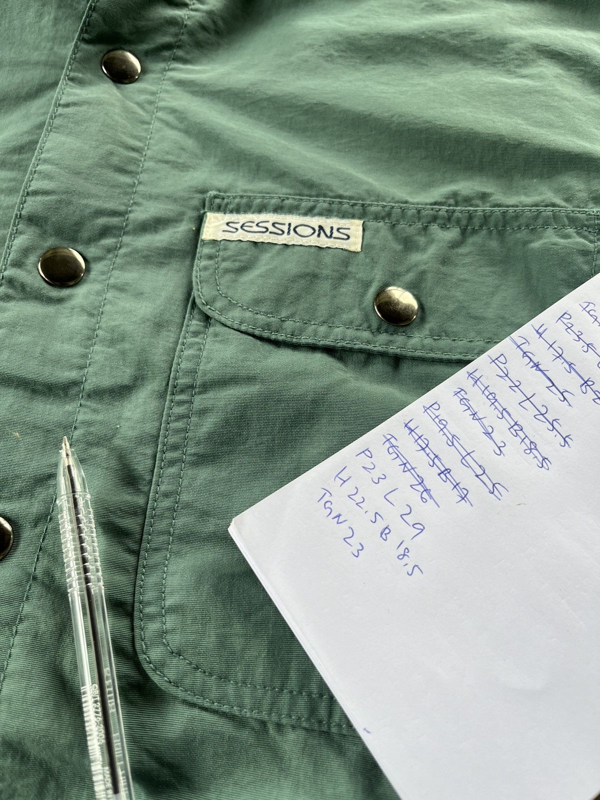 Sessions × Vintage 🔥Vintage Sessions Polar Wear Shirts Button Up 90s Size US L / EU 52-54 / 3 - 7 Thumbnail
