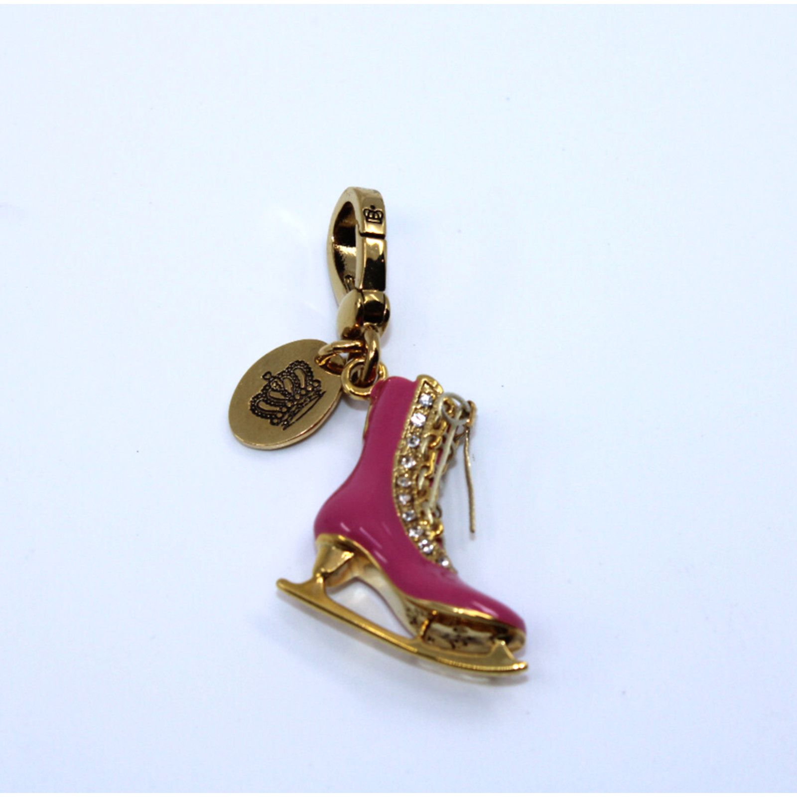 Juicy Couture New JUICY COUTURE Limited Edition 2008 Pink Ice Skate Charm Size ONE SIZE - 3 Thumbnail