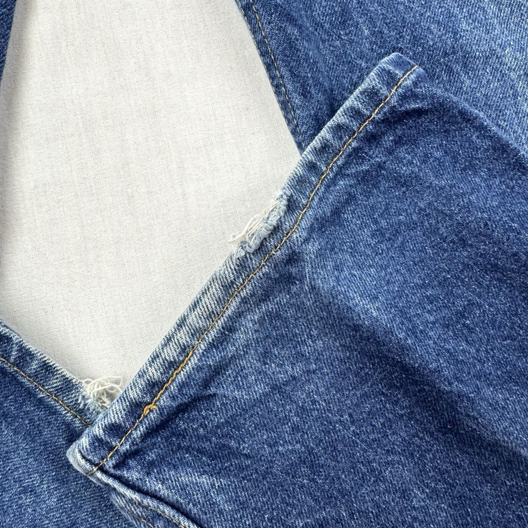 Levi's VINTAGE Levi's 517 Jeans Men 36x32 Denim 90s Orange Tab Bootcut USA 1990s Jeans Mens Size US 36 / EU 52 - 3 Thumbnail