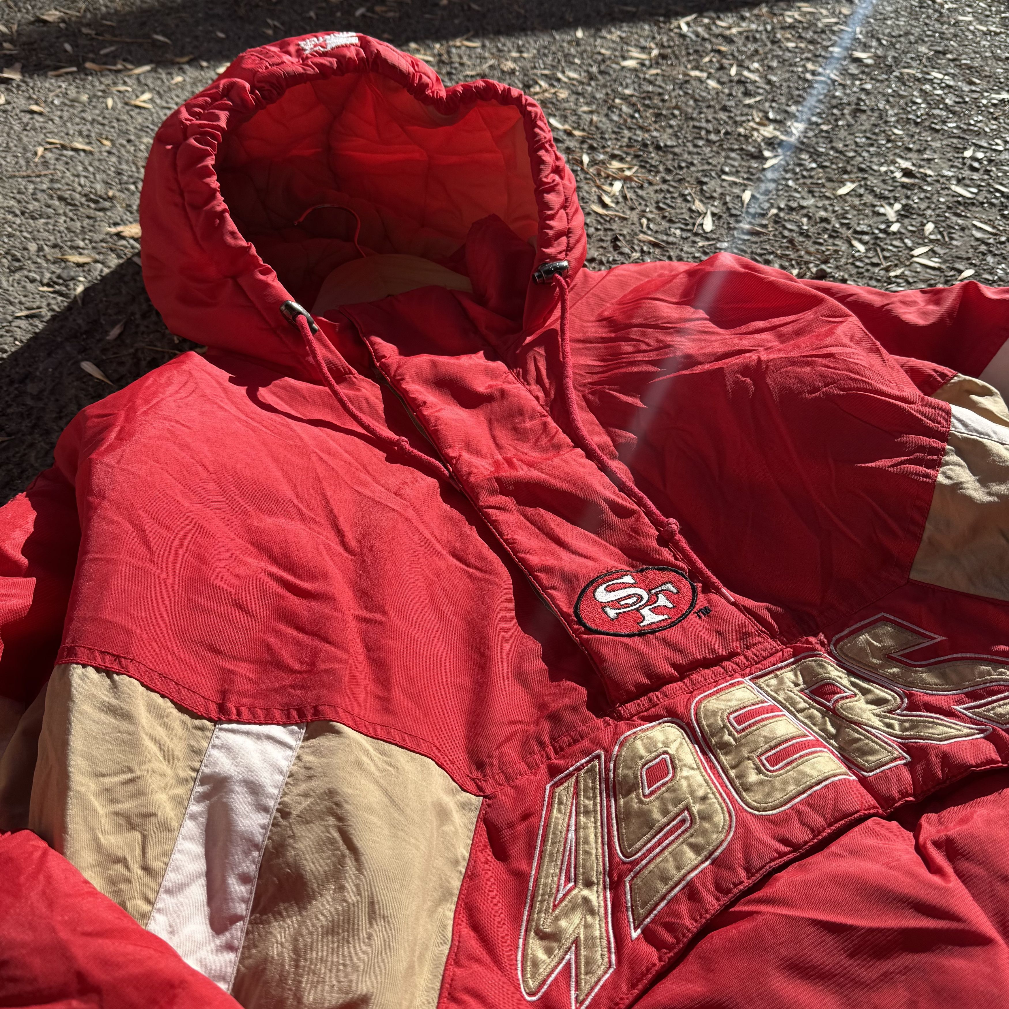 Starter Vintage San Francisco 49ers Starter Pullover Size US XL / EU 56 / 4 - 6 Thumbnail