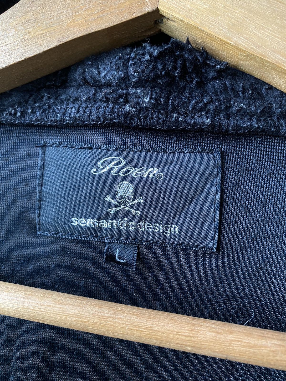 Roen Roen x Semantic Design Skull Fleece Full Zip Hoodie Size US M / EU 48-50 / 2 - 12 Thumbnail