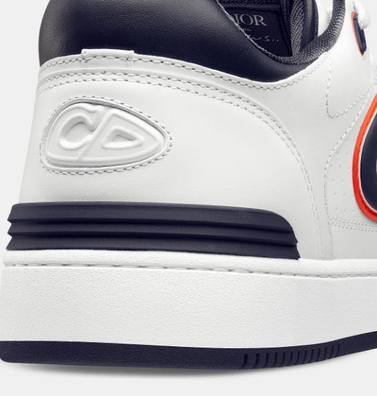 Dior × Kaws o1w1db10426 3SN318 Low-Top Sneakers in White/Navy Blue Size US 9 / EU 42 - 4 Thumbnail