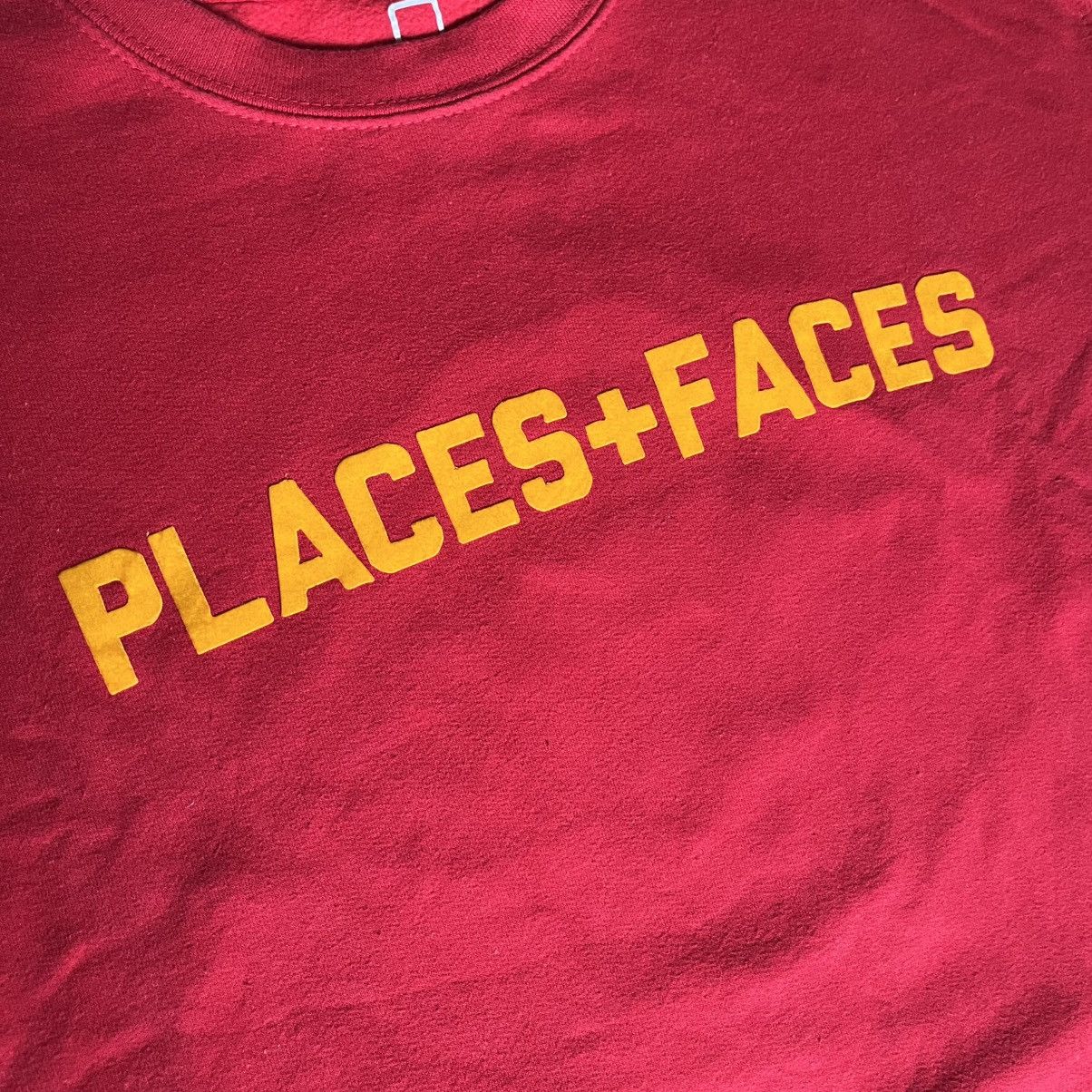 Places + Faces Places + Faces Red Logo Crewneck Sweatshirt Lil Yachty Plus Size US L / EU 52-54 / 3 - 4 Thumbnail