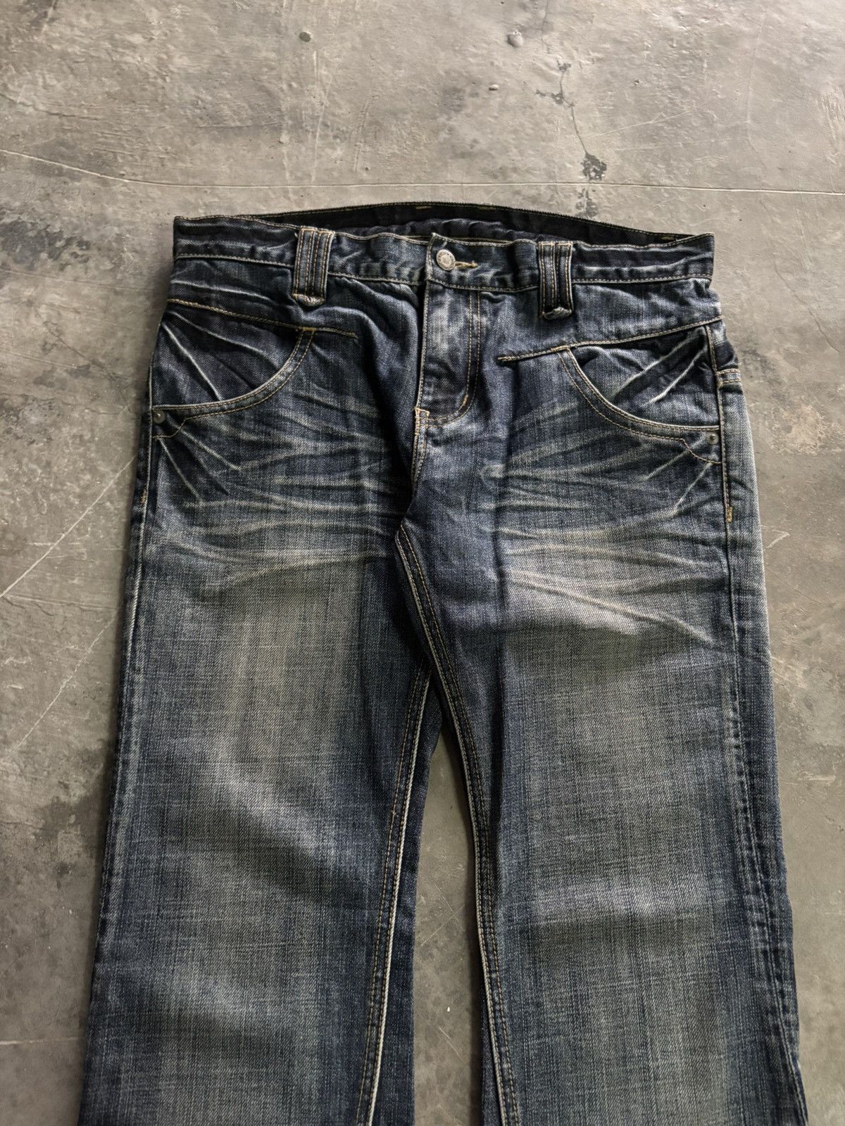 Michel Klein Twisted Flare MICHEL KLEIN HOMME PARIS sick design claw mark Size US 32 / EU 48 - 2 Thumbnail