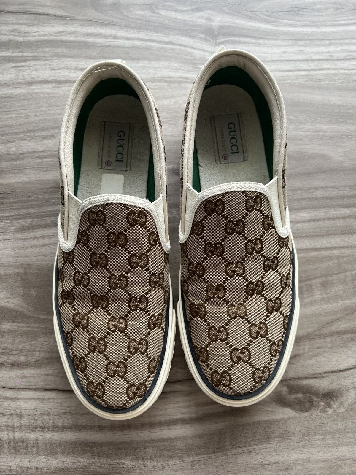 Gucci Gucci Tennis 1977 Beige Ebony Size 9 Men’s/ 10.5 Women’s Size US 9 / EU 42 - 5 Thumbnail