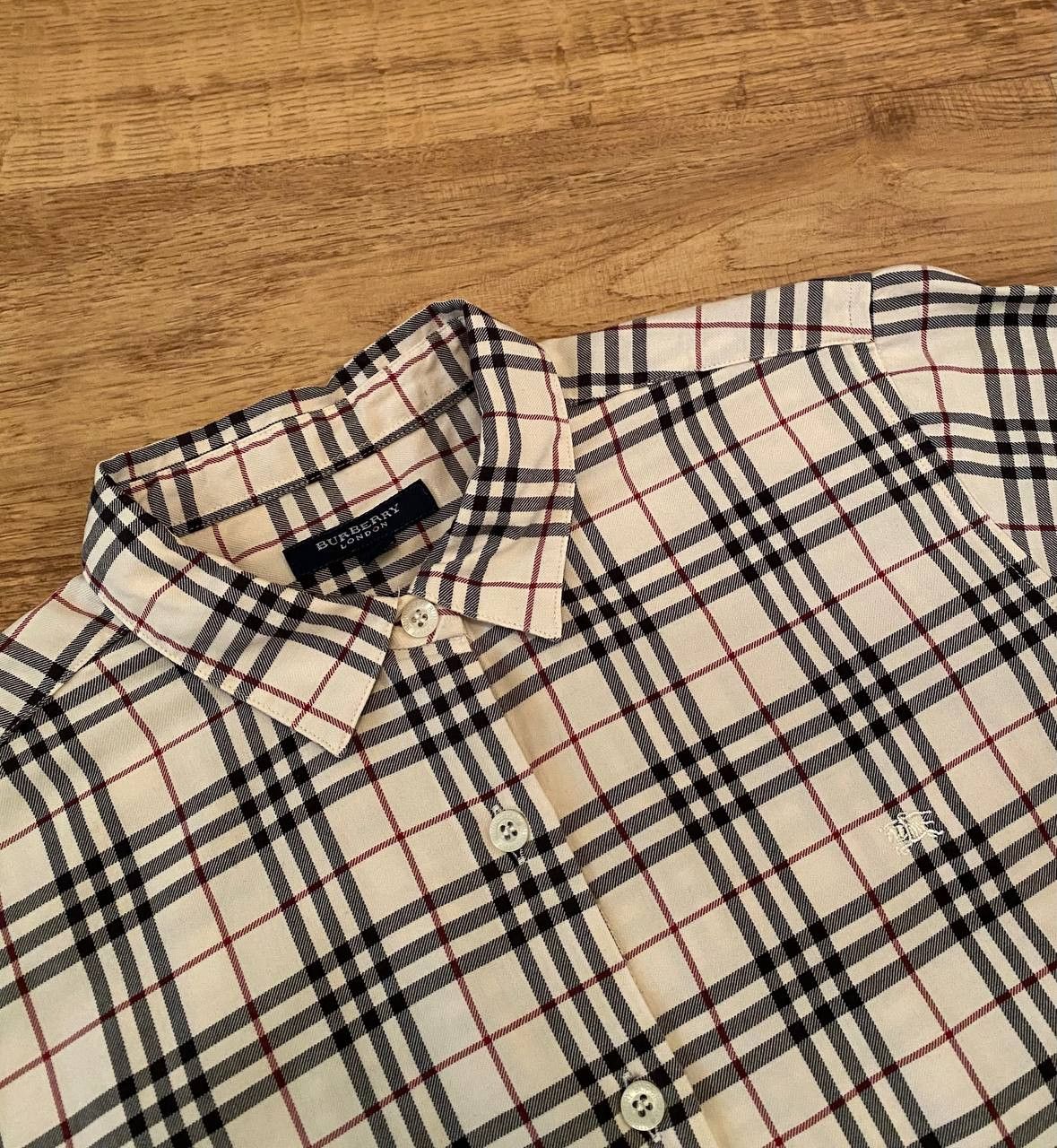 Burberry Burberry Nova Check Womans Shirt x Vintage x Luxury Size M / US 6-8 / IT 42-44 - 2 Thumbnail