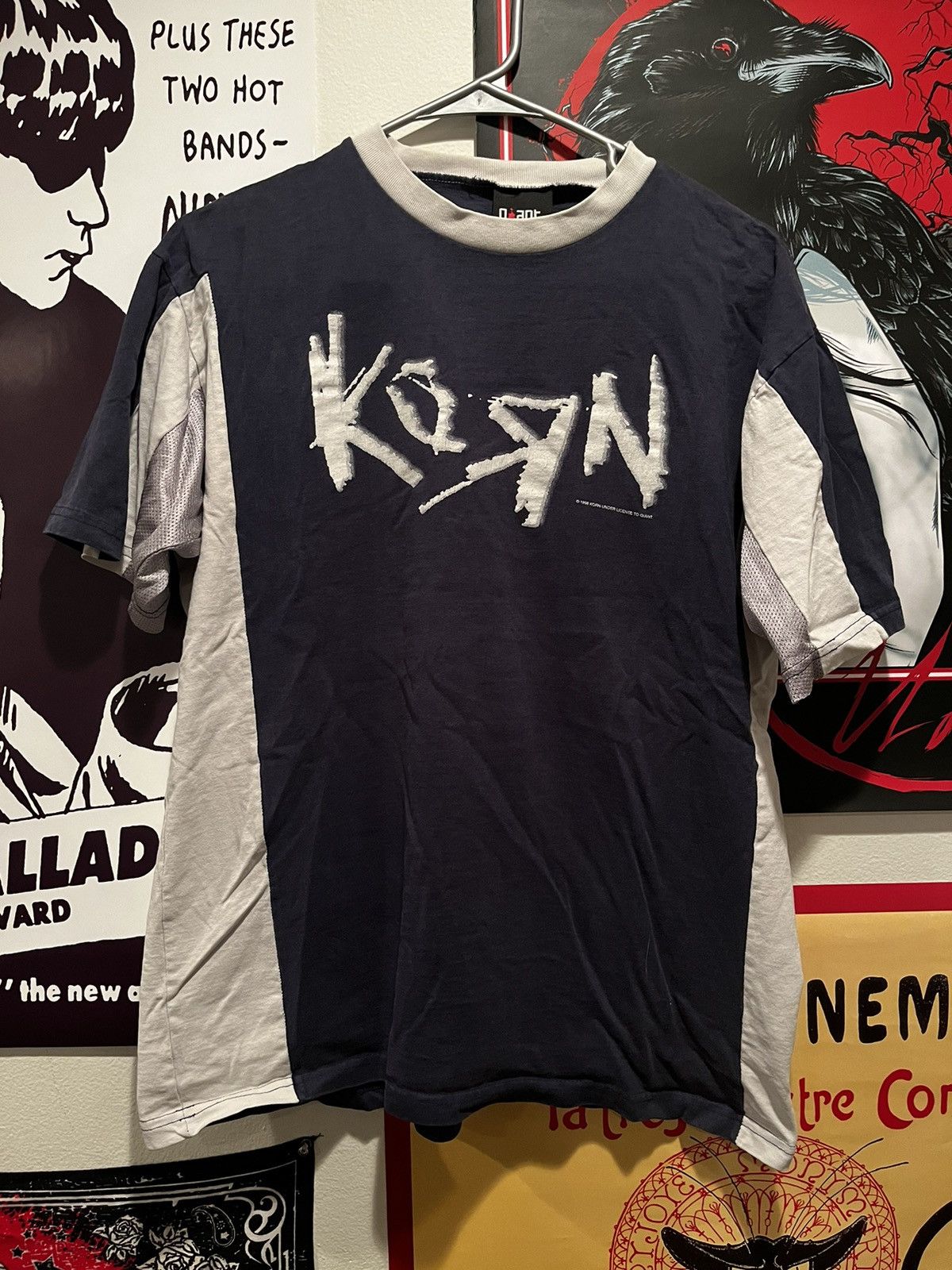 Band Tees × Vintage 1998 Vintage Korn Tee Size US M / EU 48-50 / 2 - 1 Thumbnail