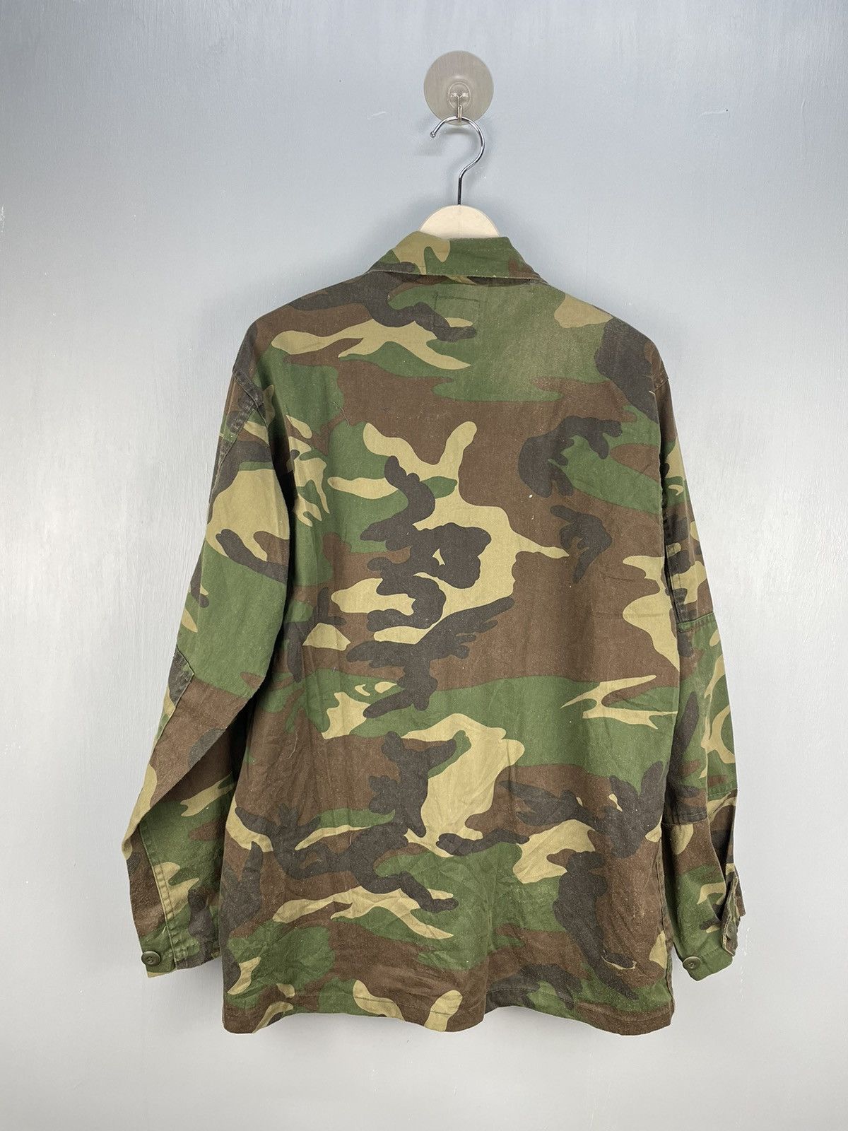 Vintage Vintage U.S. Army camo jacket selvage Size US M / EU 48-50 / 2 - 2 Thumbnail