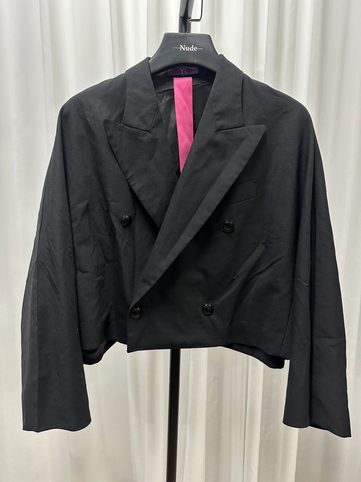 Yohji Yamamoto Yohji Yamamoto Y's Wool Blend OS Jacket 2 Size US M / EU 48-50 / 2 - 1 Thumbnail