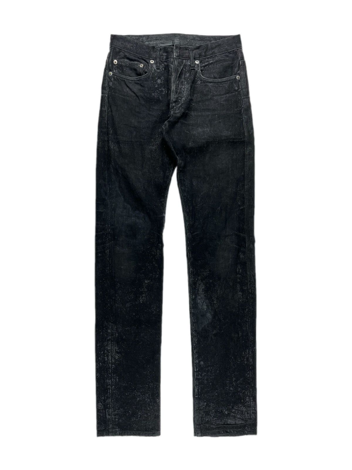 Dior AW07 Dior Homme Waxed Coated Denim Black Navigate | Grailed