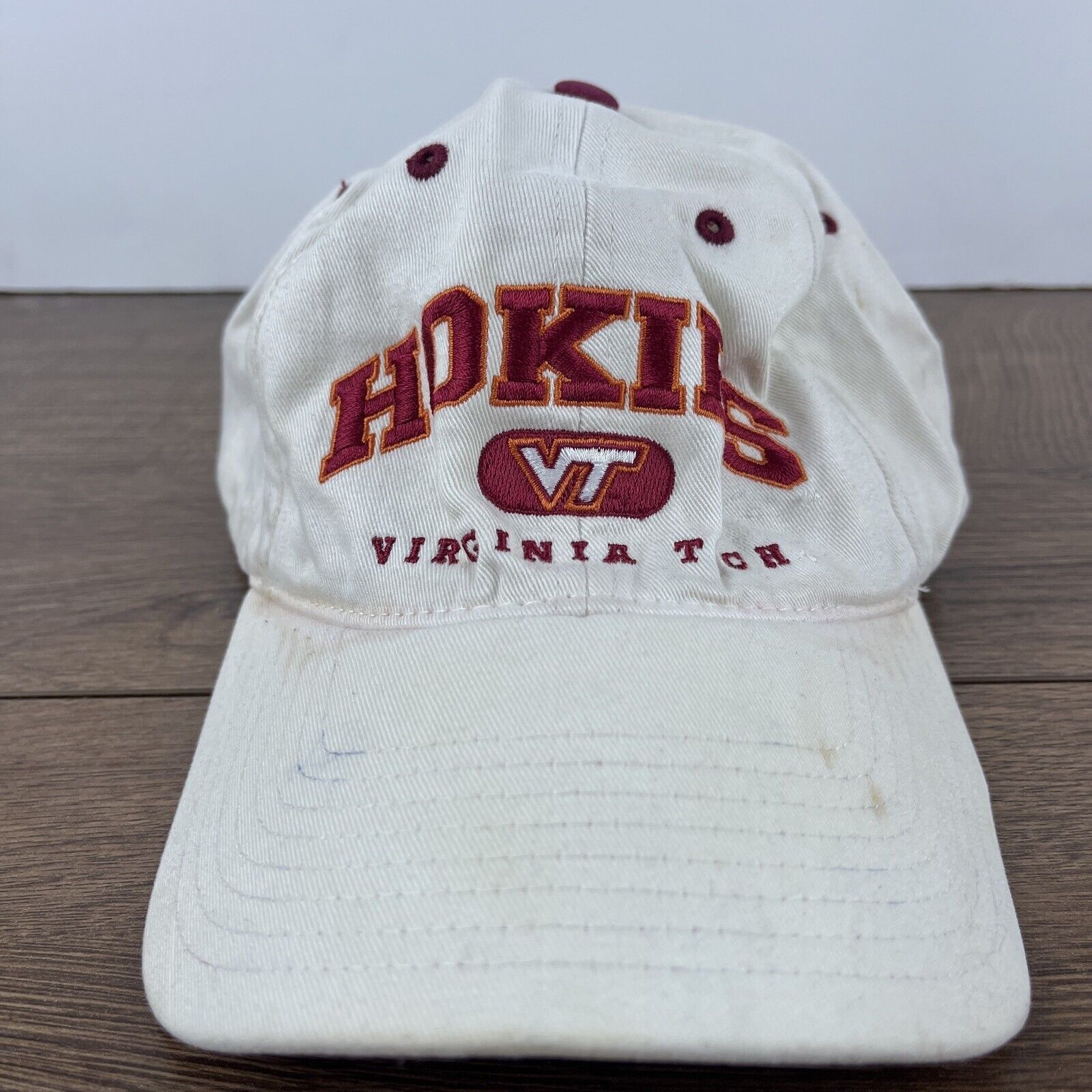 Other Virginia Tech Hokies Hat Hokies White Hat Twins Enterprise A Size ONE SIZE - 1 Thumbnail