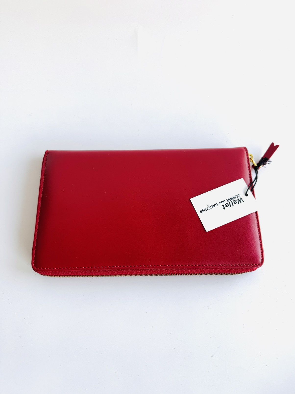 Comme des Garcons × Japanese Brand New Large Comme des Garcons zip continental wallet blue CDG Size ONE SIZE - 2 Thumbnail