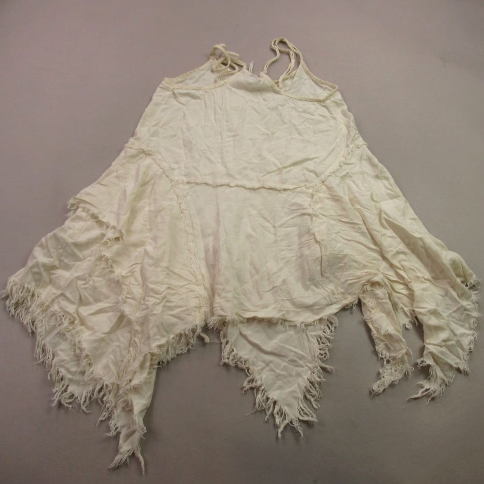 Free People Free People Shirt Womens XS Sleeveless Pullover Lightweight V Neck Casual Yellow Logo Solid Knit Blouse Size XS / US 0-2 / IT 36-38 - 7 Thumbnail