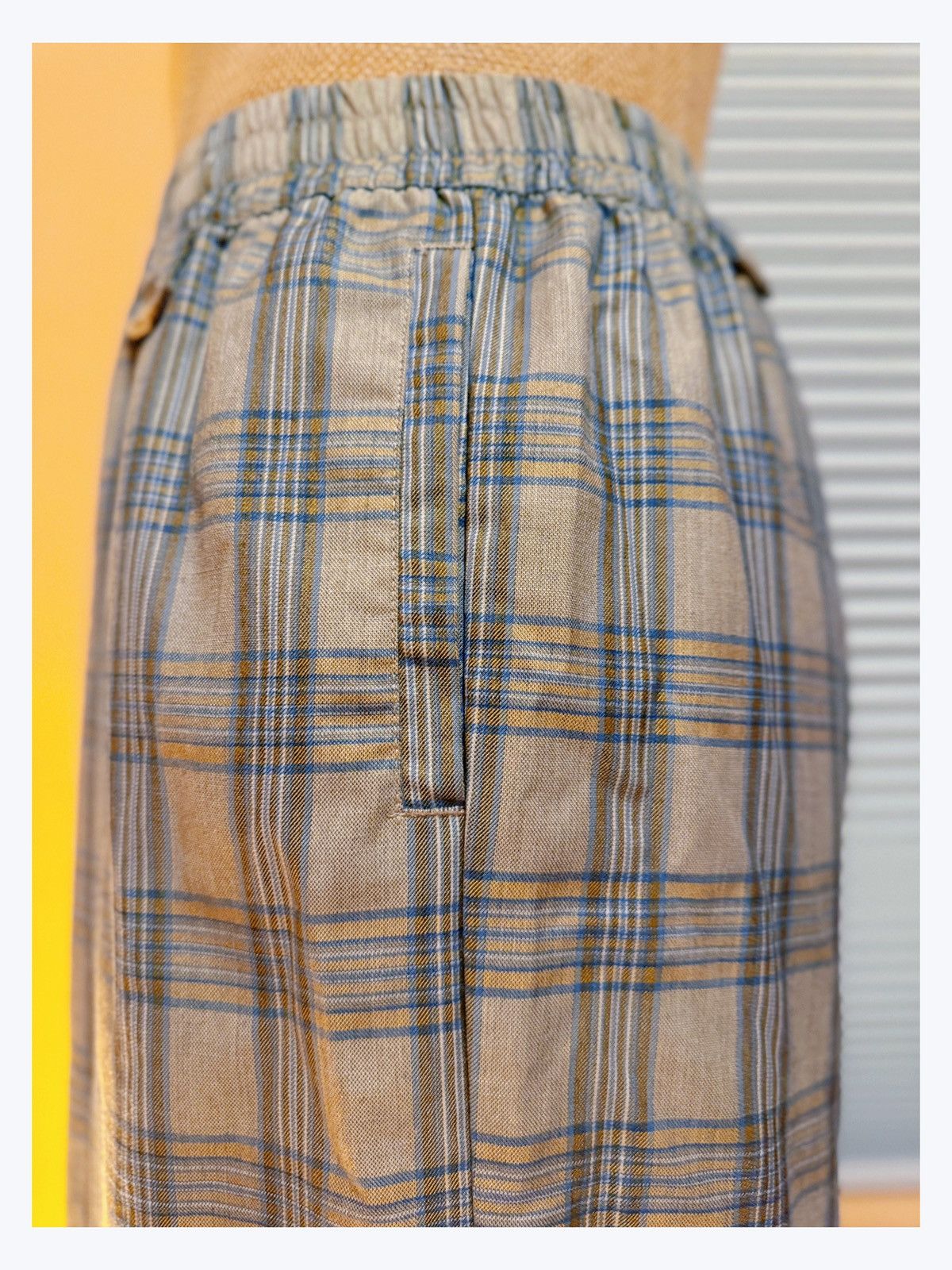 Other Vintage-Style Plaid Jogger Pants Size 30" / US 8 / IT 44 - 5 Thumbnail