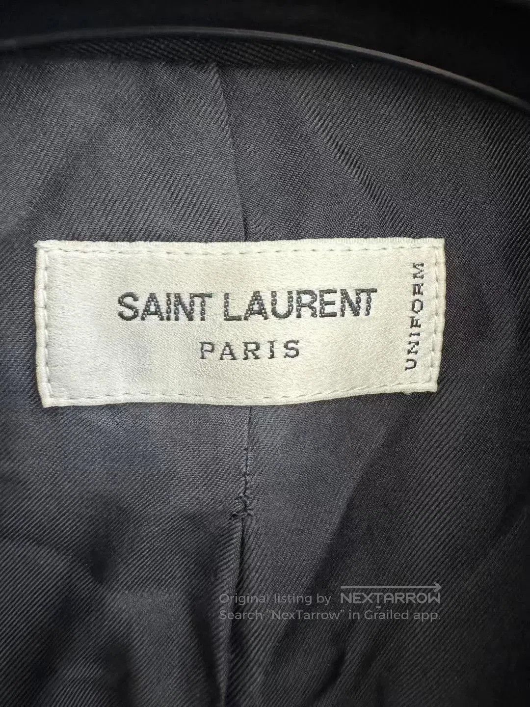 Saint Laurent Paris Saint Laurent Women's Black Blazer. Size XS / US 0-2 / IT 36-38 - 3 Thumbnail
