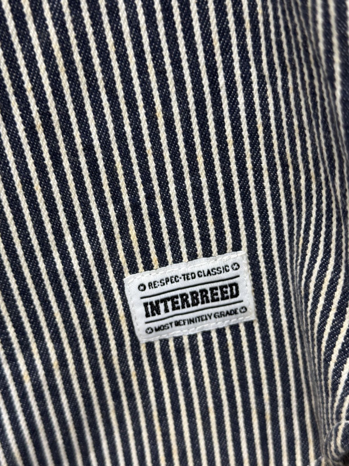 Japanese Brand 🔥🔥🔥ARCHIVE INTERBREED HICKORY SHIRTS PULLOVER Size US M / EU 48-50 / 2 - 7 Thumbnail