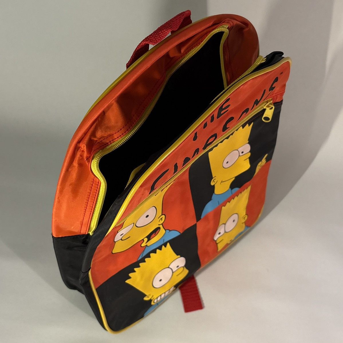 The Simpsons Vintage 90s The Simpsons Bags Many Faces of Bart Backpack Size ONE SIZE - 13 Thumbnail