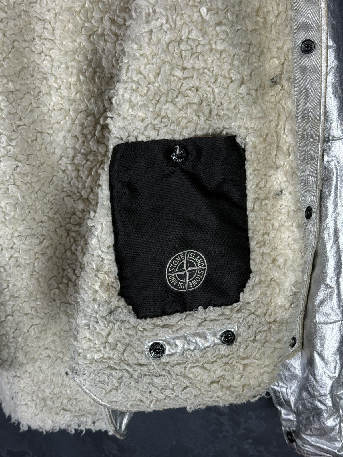 Stone Island Stone Island Ling Poly Cover Composite Jacket Size M Size US M / EU 48-50 / 2 - 10 Thumbnail