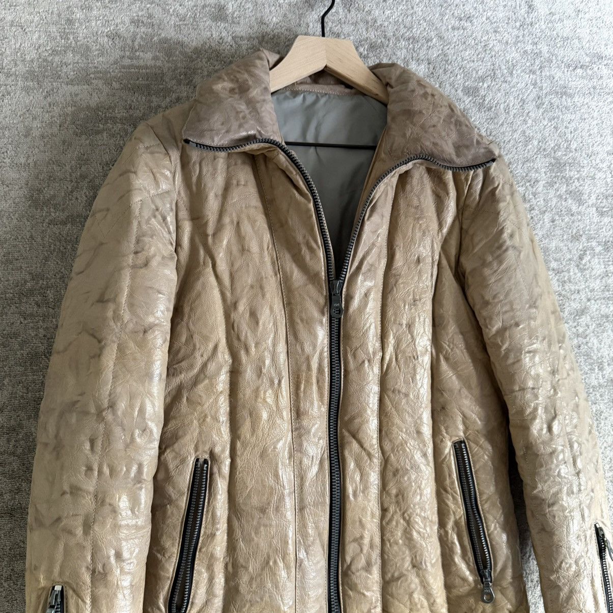Isamu Katayama Backlash Isamu Katayama BACKLASH Cow Leather Riri Zip Down Jacket Size US M / EU 48-50 / 2 - 2 Thumbnail