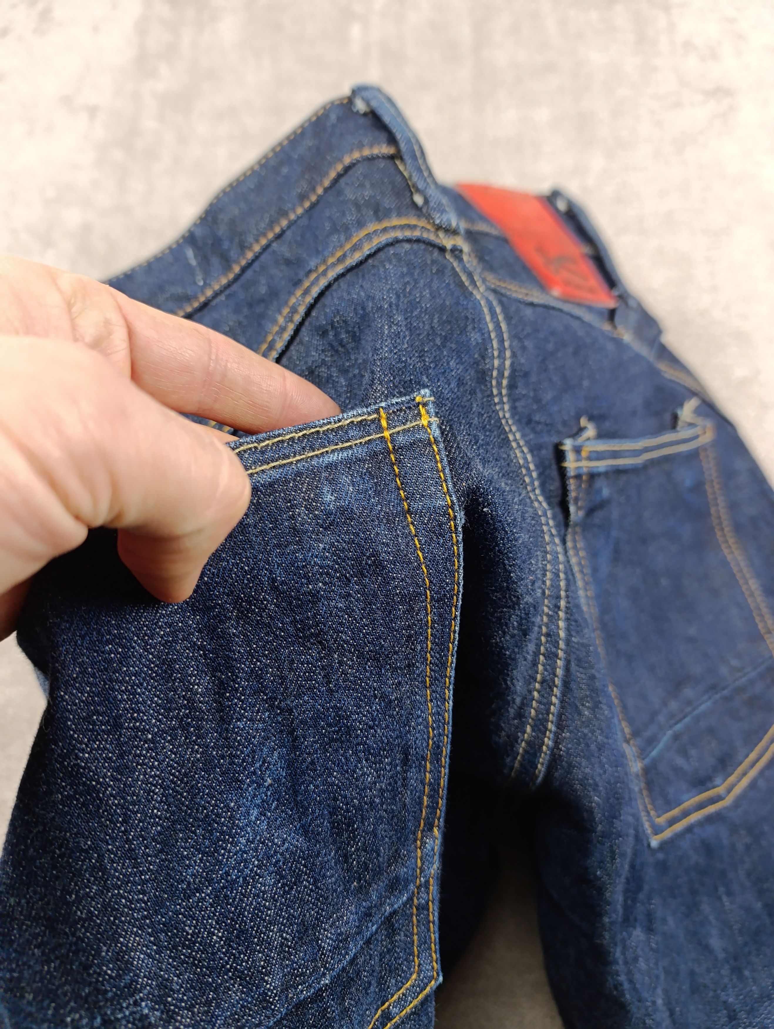 DENHAM Denham Sasuke Blade MIJ Japan Artisan Selvedge Denim Jeans Size US 29 - 14 Thumbnail