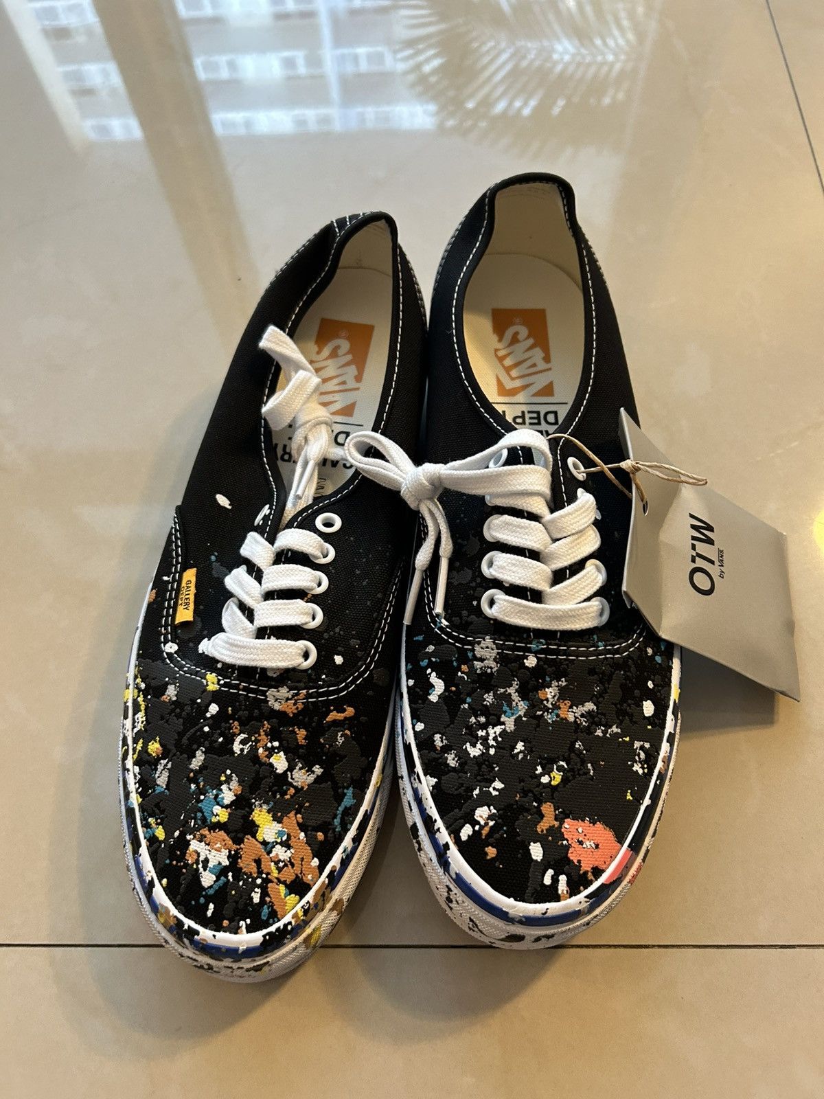 Gallery Dept. × Vans Gallery Dept Vans Authentic black art basel Size US 11 / EU 44 - 3 Thumbnail