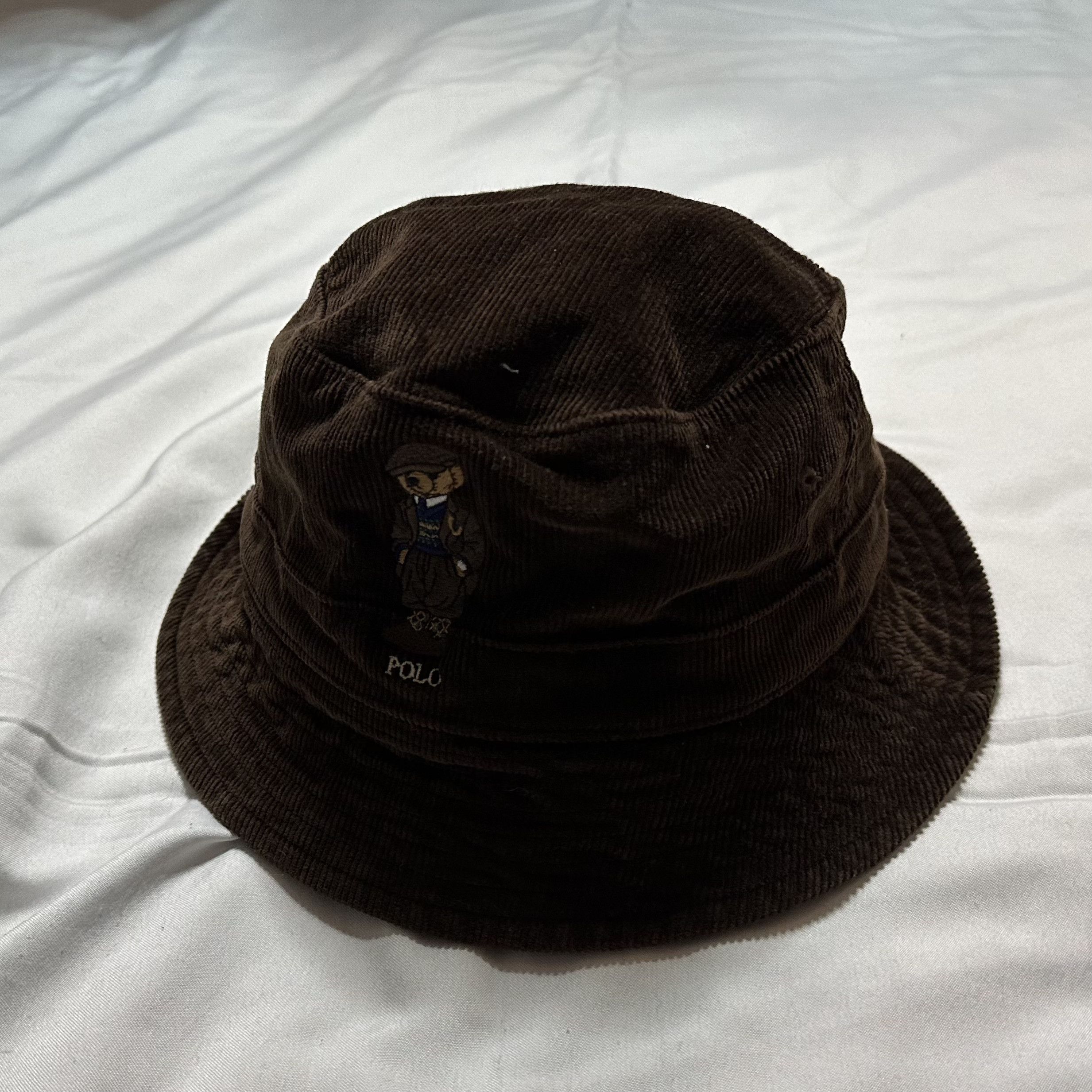 Polo Ralph Lauren Polo Ralph Lauren Corduroy Bear Bucket Hat