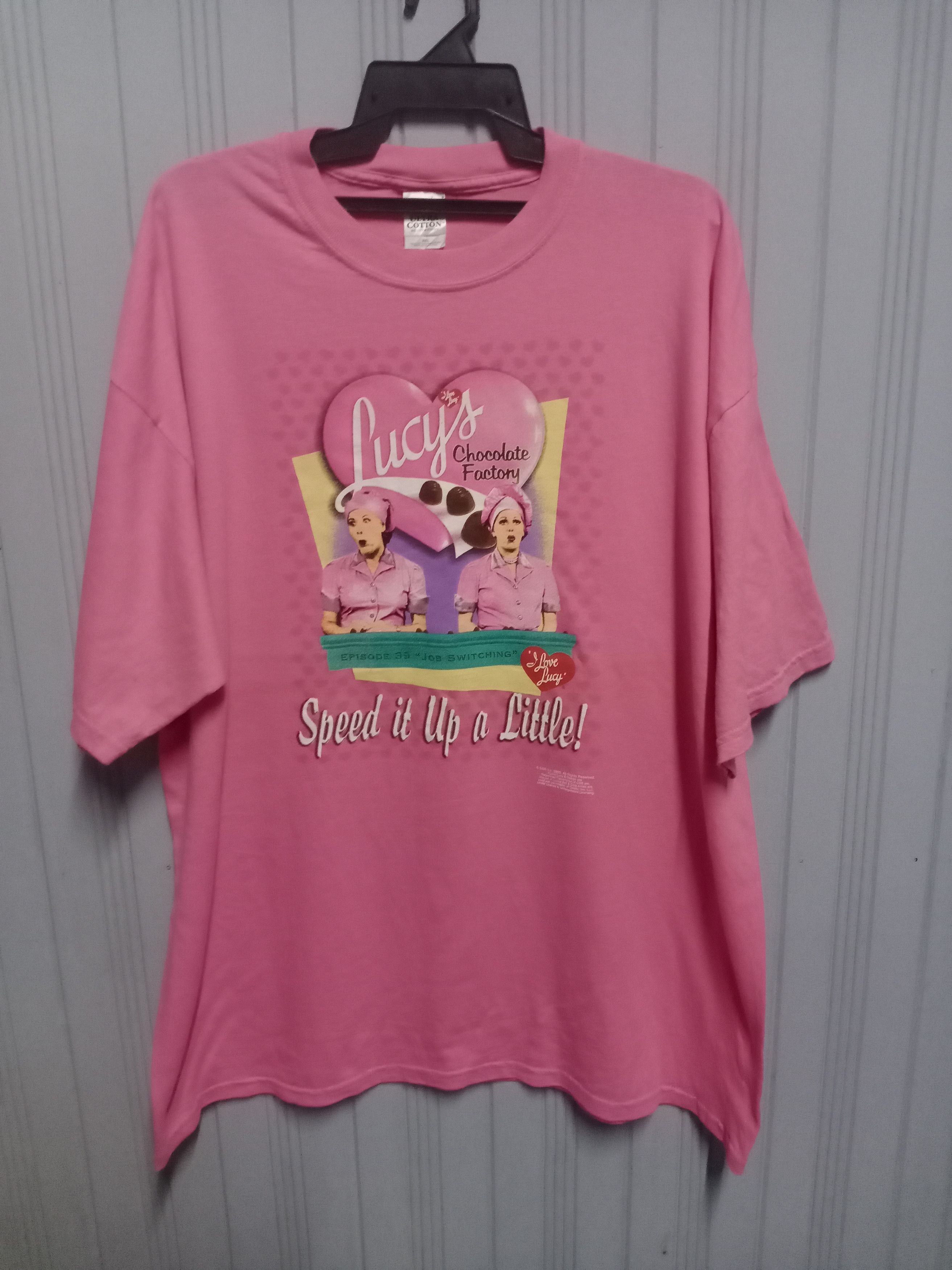 Vintage I love lucy(chocolate factory) Size US XXL / EU 58 / 5 - 1 Thumbnail