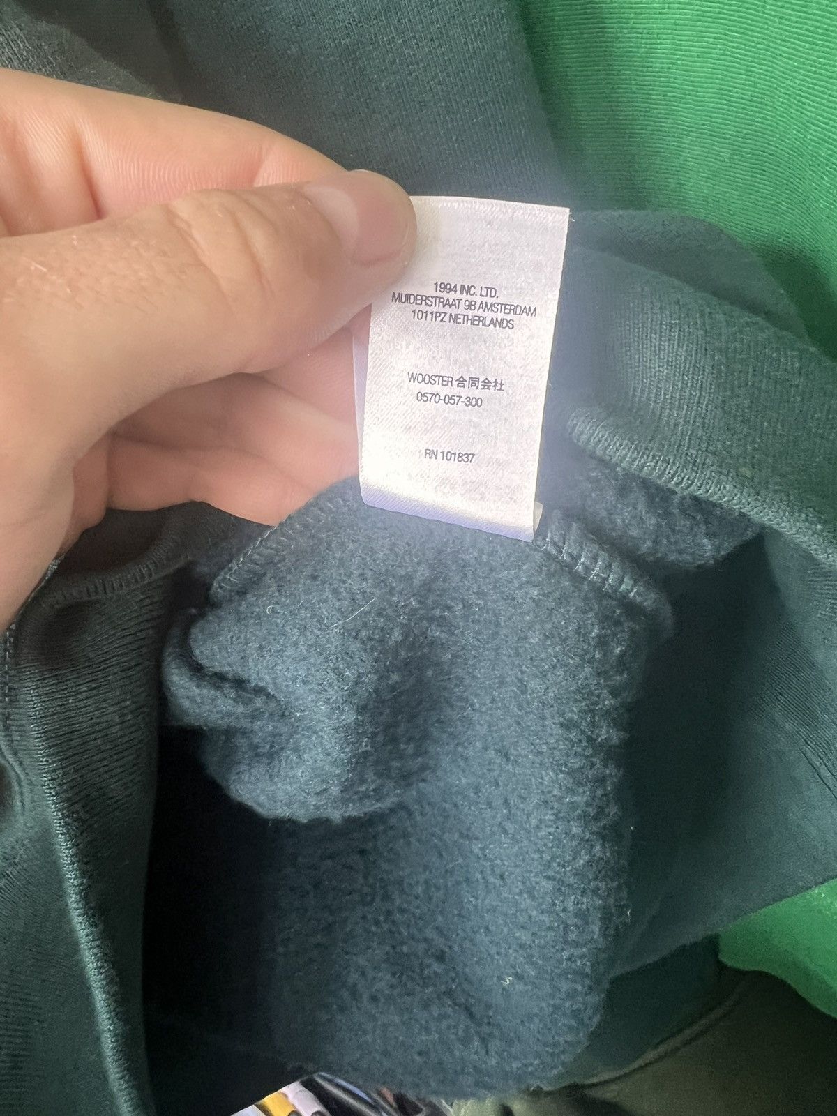 Supreme Supreme Crewneck FW22 pine green Size US S / EU 44-46 / 1 - 9 Thumbnail