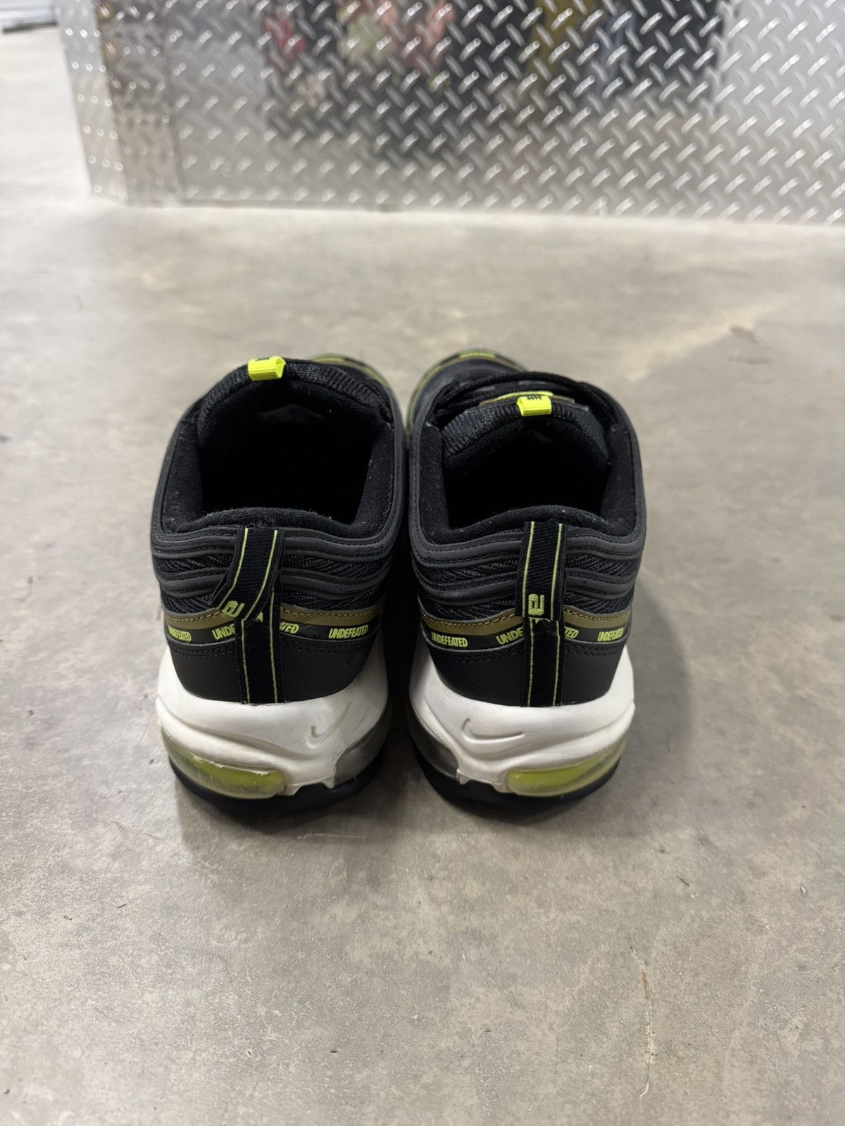 Nike Nike Air Max 97 Undefeated Black Volt Size 12 Size US 12 / EU 45 - 5 Thumbnail