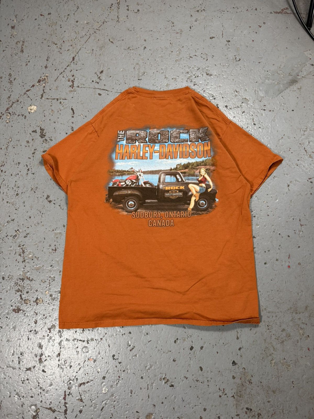 Harley Davidson Faded Harley Davidson Saloon Tee Size US L / EU 52-54 / 3 - 5 Thumbnail