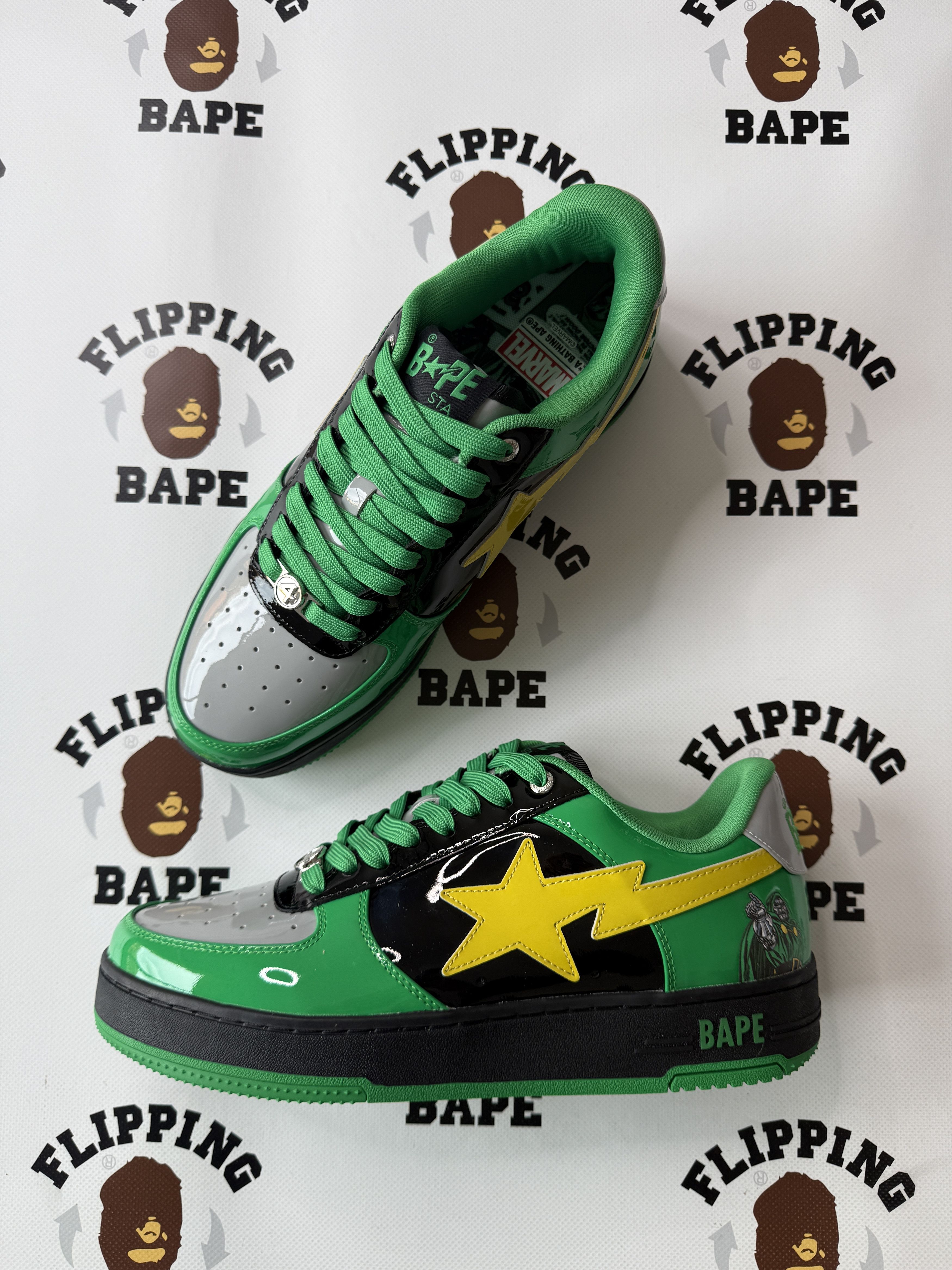 Bape BAPE X F4 BAPE STA DR.DOOM Size US 11 / EU 44 - 1 Thumbnail