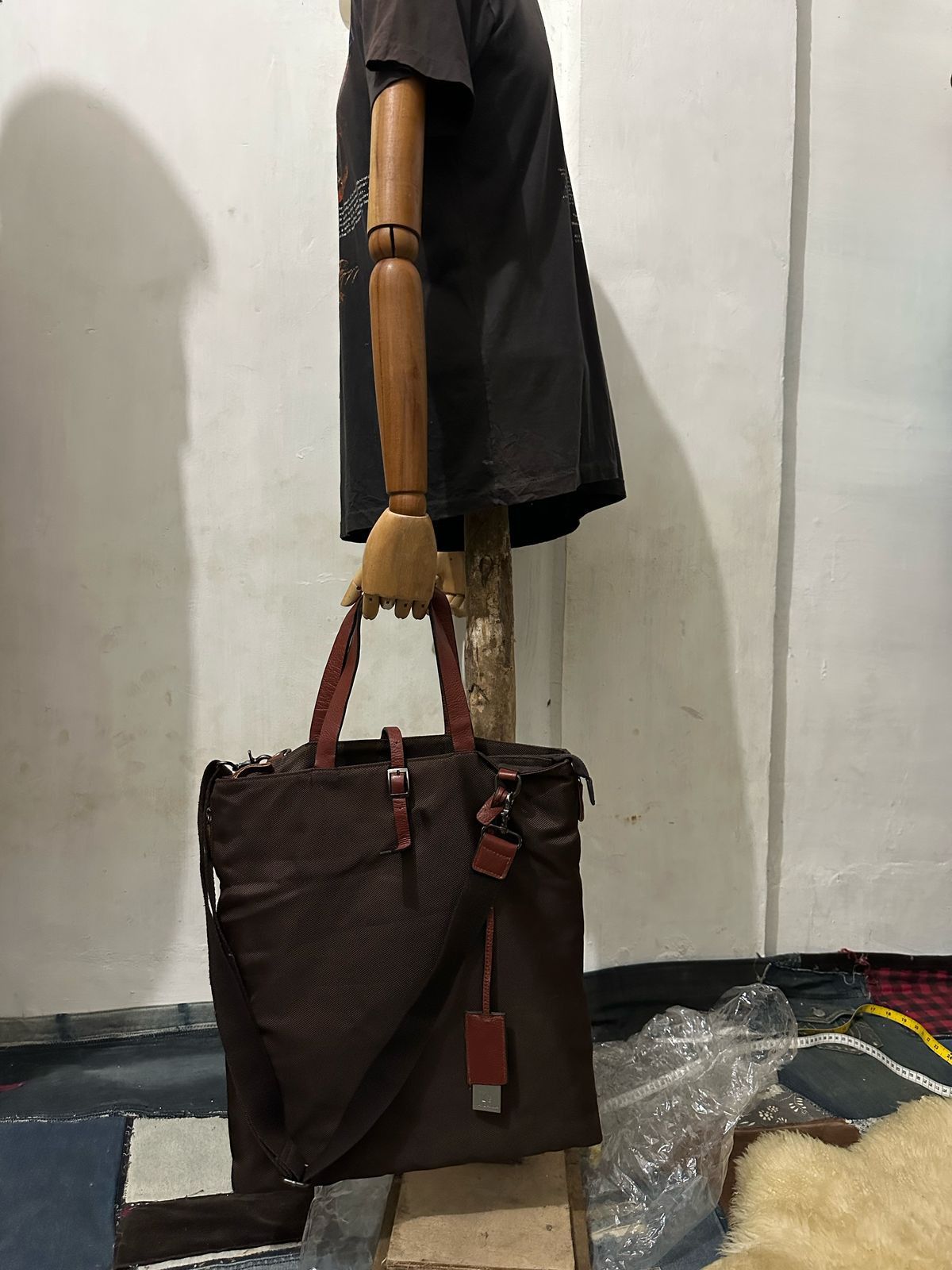 Mandarina Duck Y's Yohji Yamamoto x Mandarina Duck 2 way bag Size ONE SIZE - 3 Thumbnail