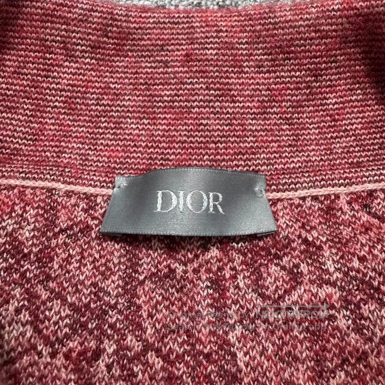 Dior Dior Velvet Logo Long Sleeve Shirt. Size US XL / EU 56 / 4 - 3 Thumbnail