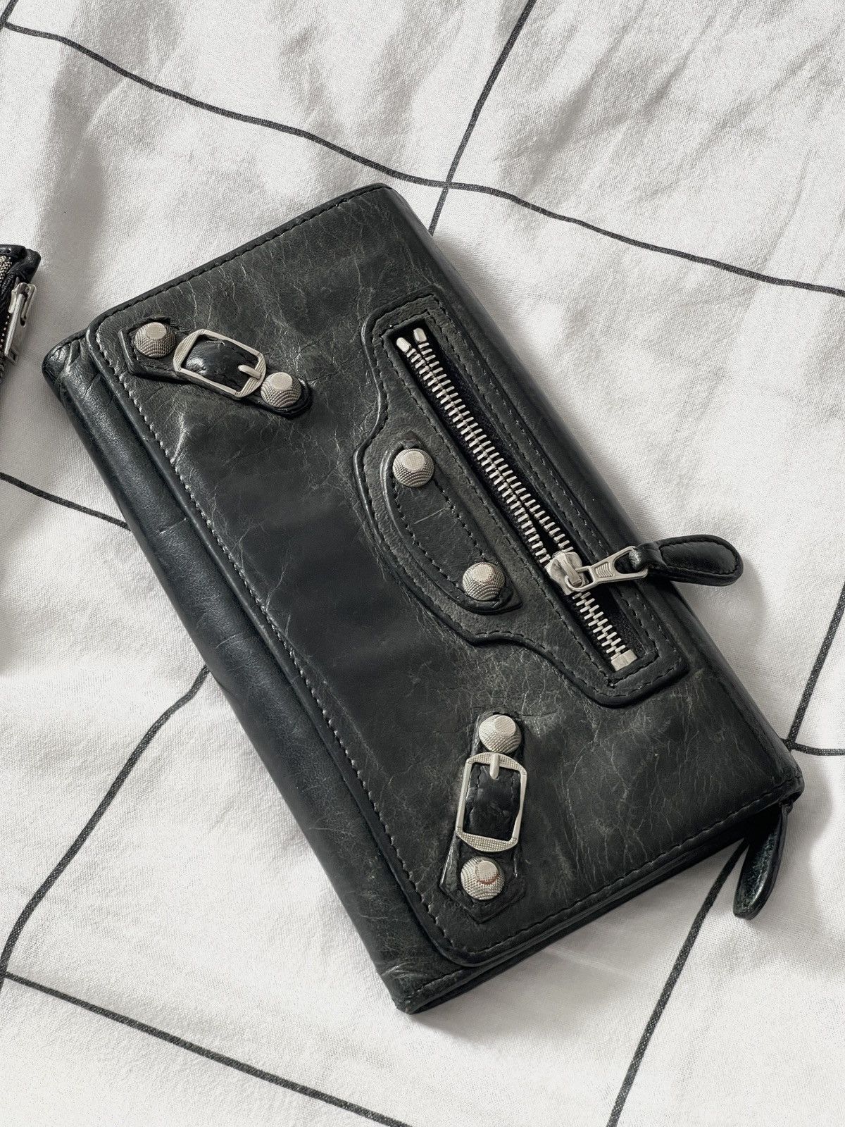Balenciaga Balenciaga Portefeuille Classic Continental City Wallet Size ONE SIZE - 1 Thumbnail